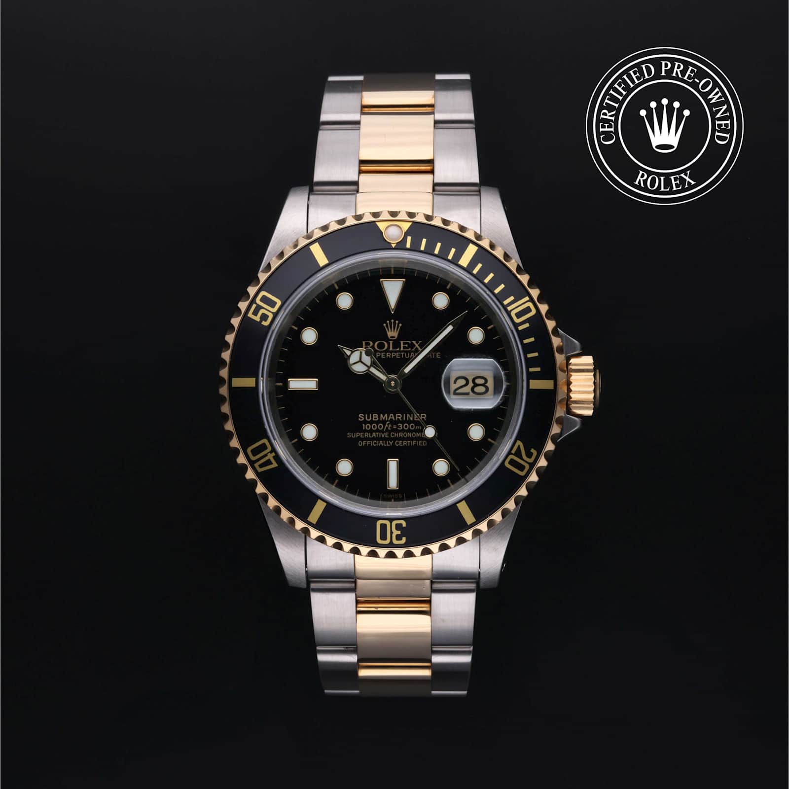 Rolex Submariner Date in Bicolor, 16613 - Bucherer