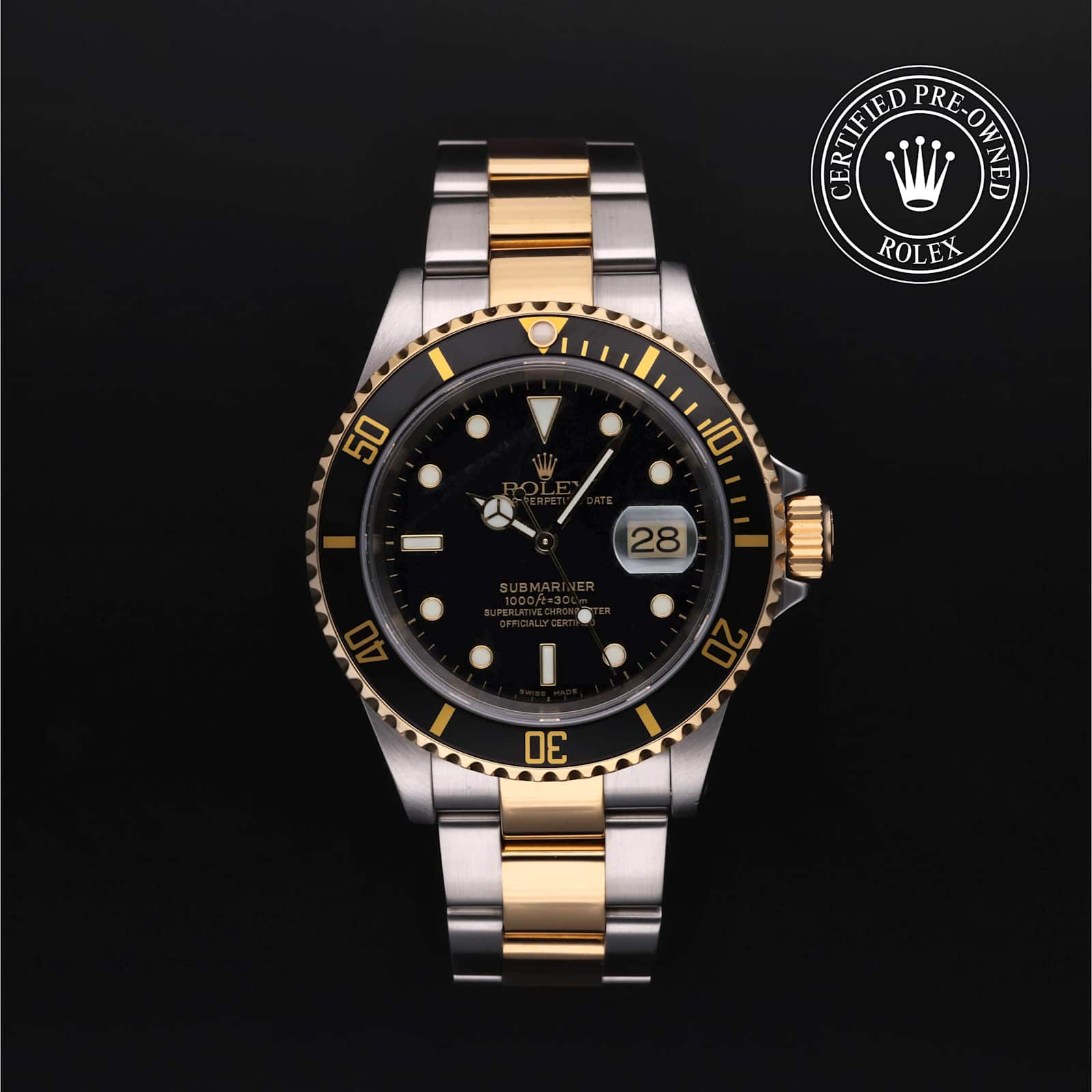 Rolex Submariner Date in Bicolor, 16613 - Bucherer