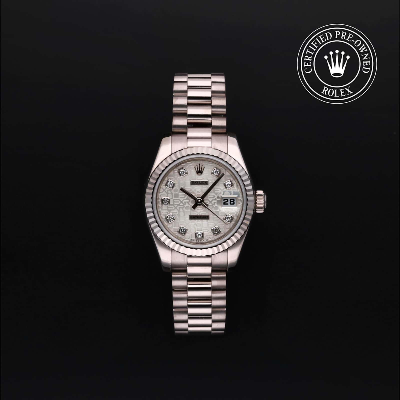 Rolex Datejust in White Gold, 179179 - Bucherer