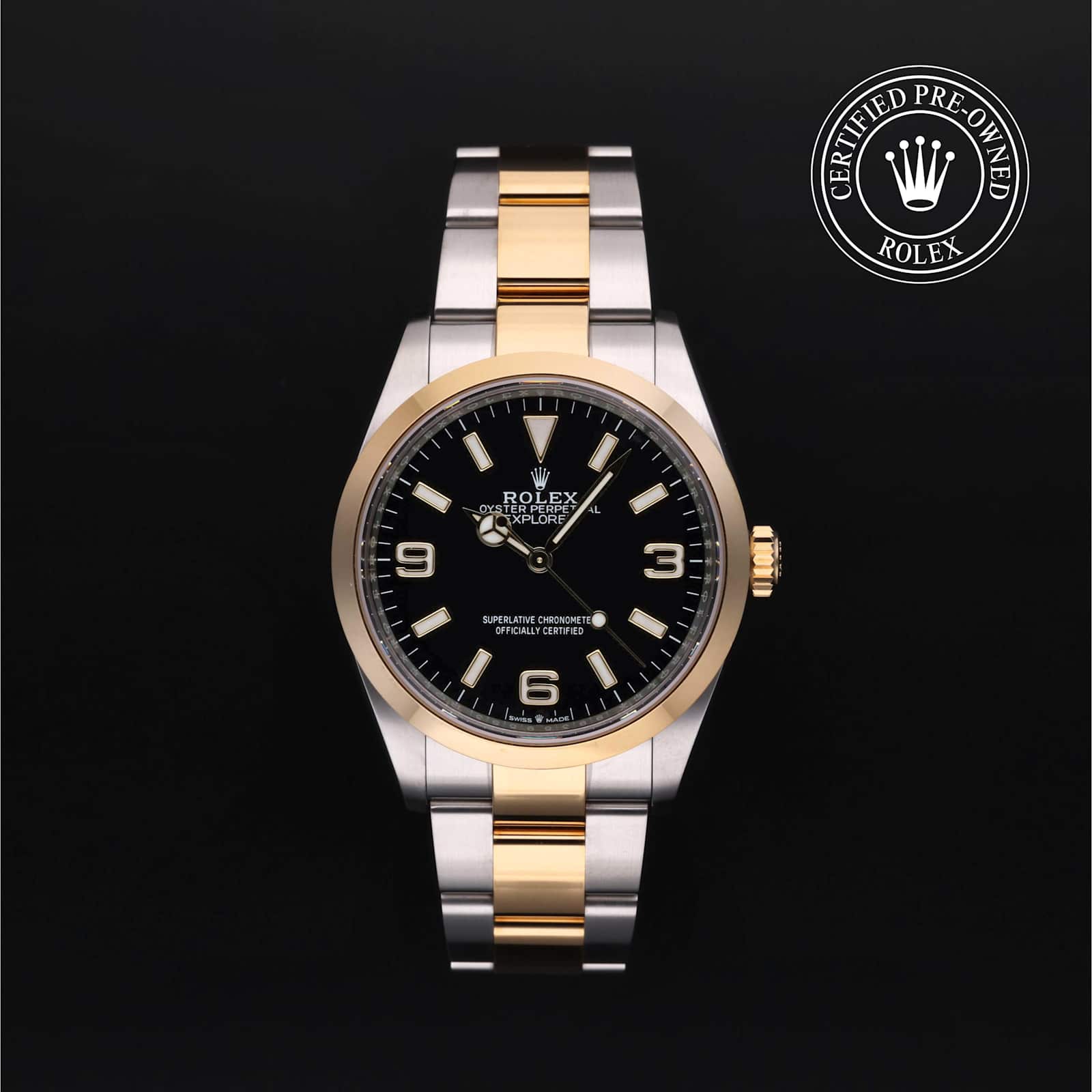 Rolex Explorer in Bicolor, 124273 - Bucherer