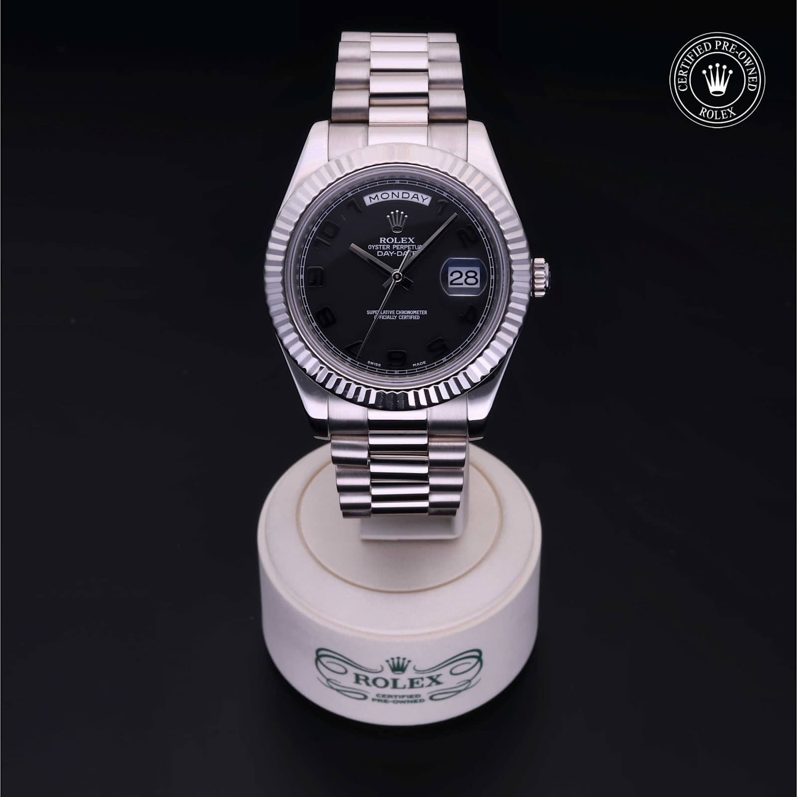 Rolex Day-Date in White Gold, 218239 - Bucherer