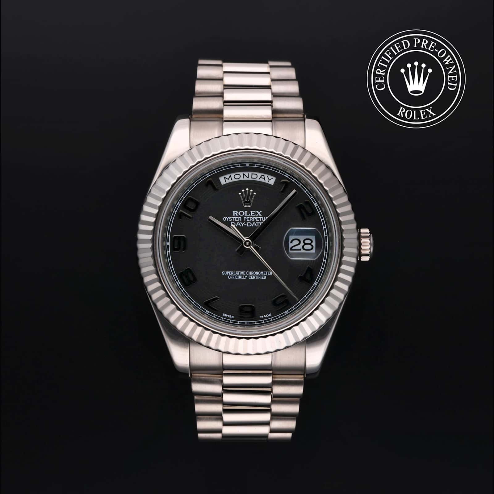 Rolex Day-Date in White Gold, 218239 - Bucherer