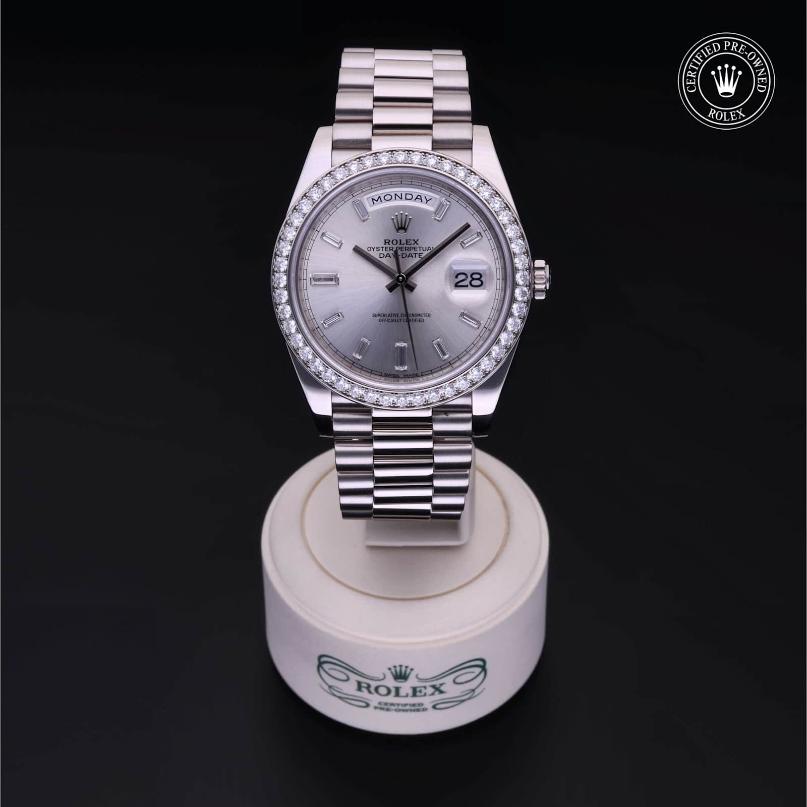 Rolex Day-Date in White Gold, 228349 - Bucherer