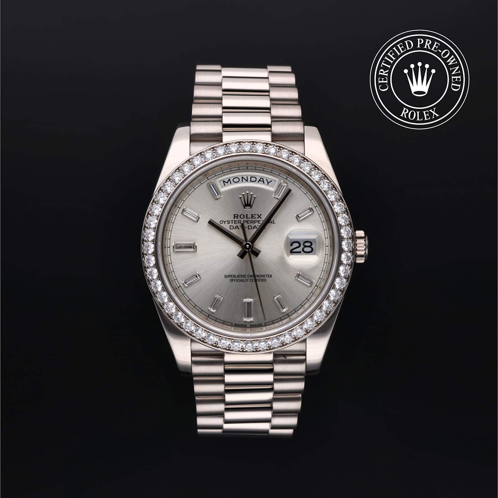 Rolex Day-Date in White Gold, 228349 - Bucherer