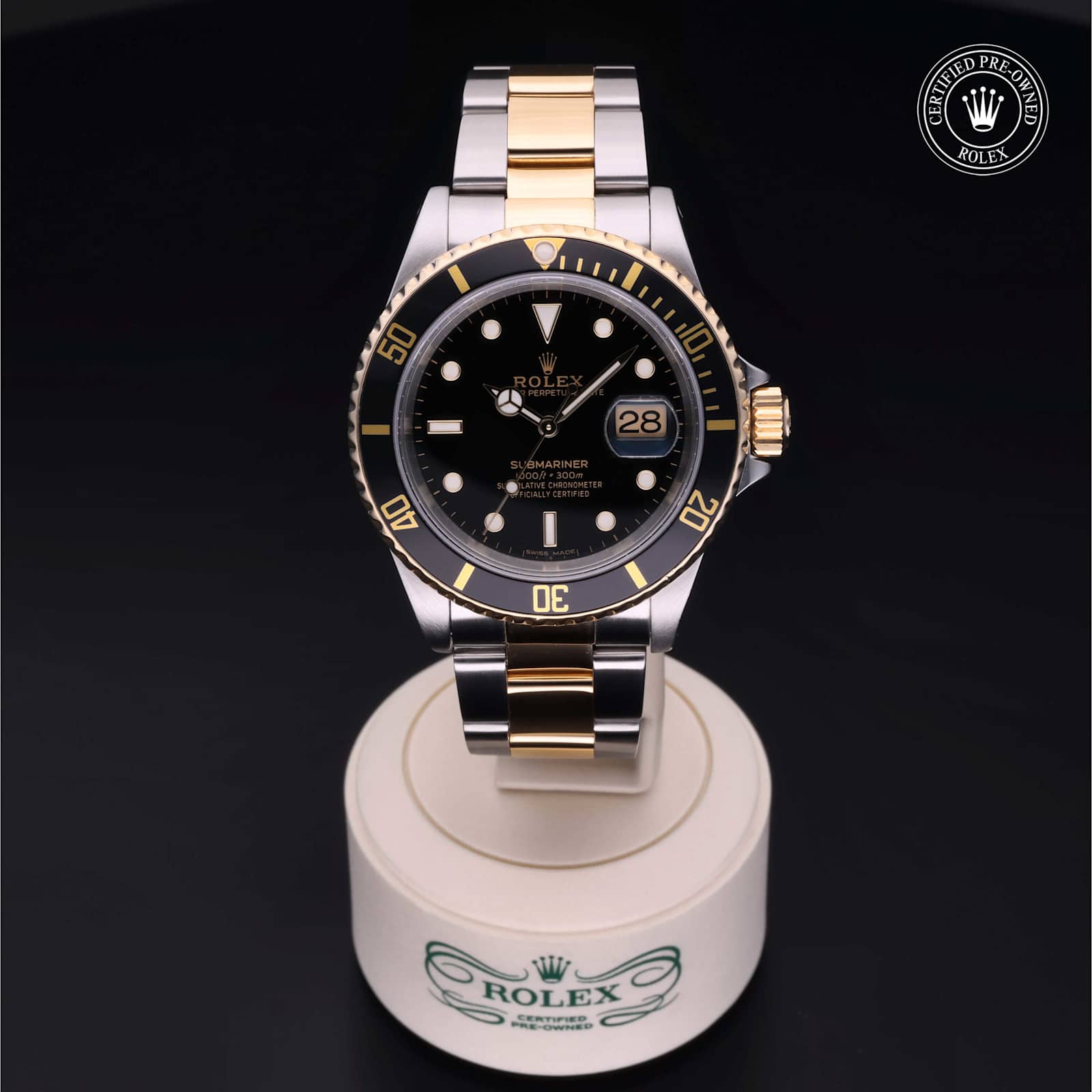 Rolex Submariner Date in Bicolor, 16613 - Bucherer
