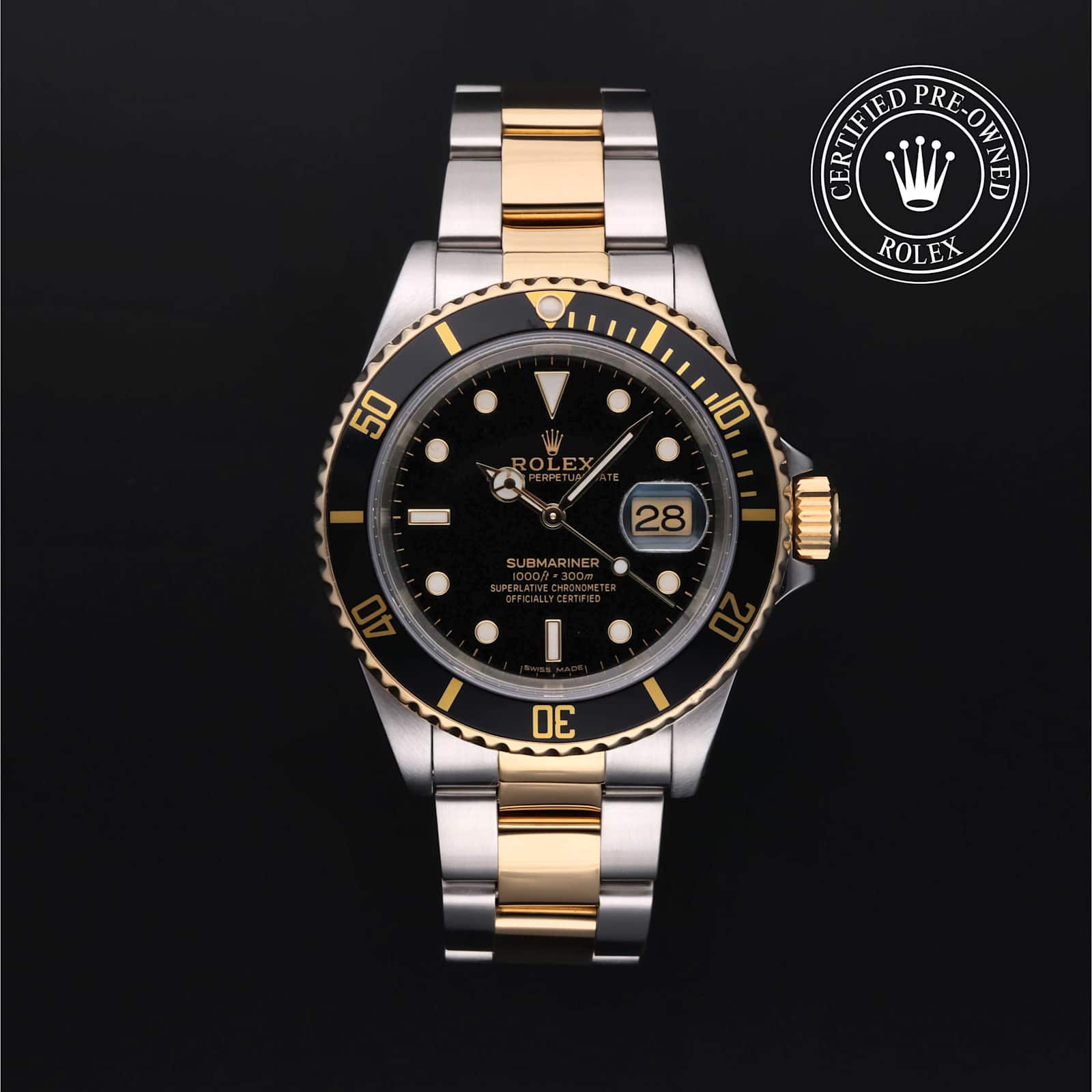 Rolex Submariner Date in Bicolor, 16613 - Bucherer