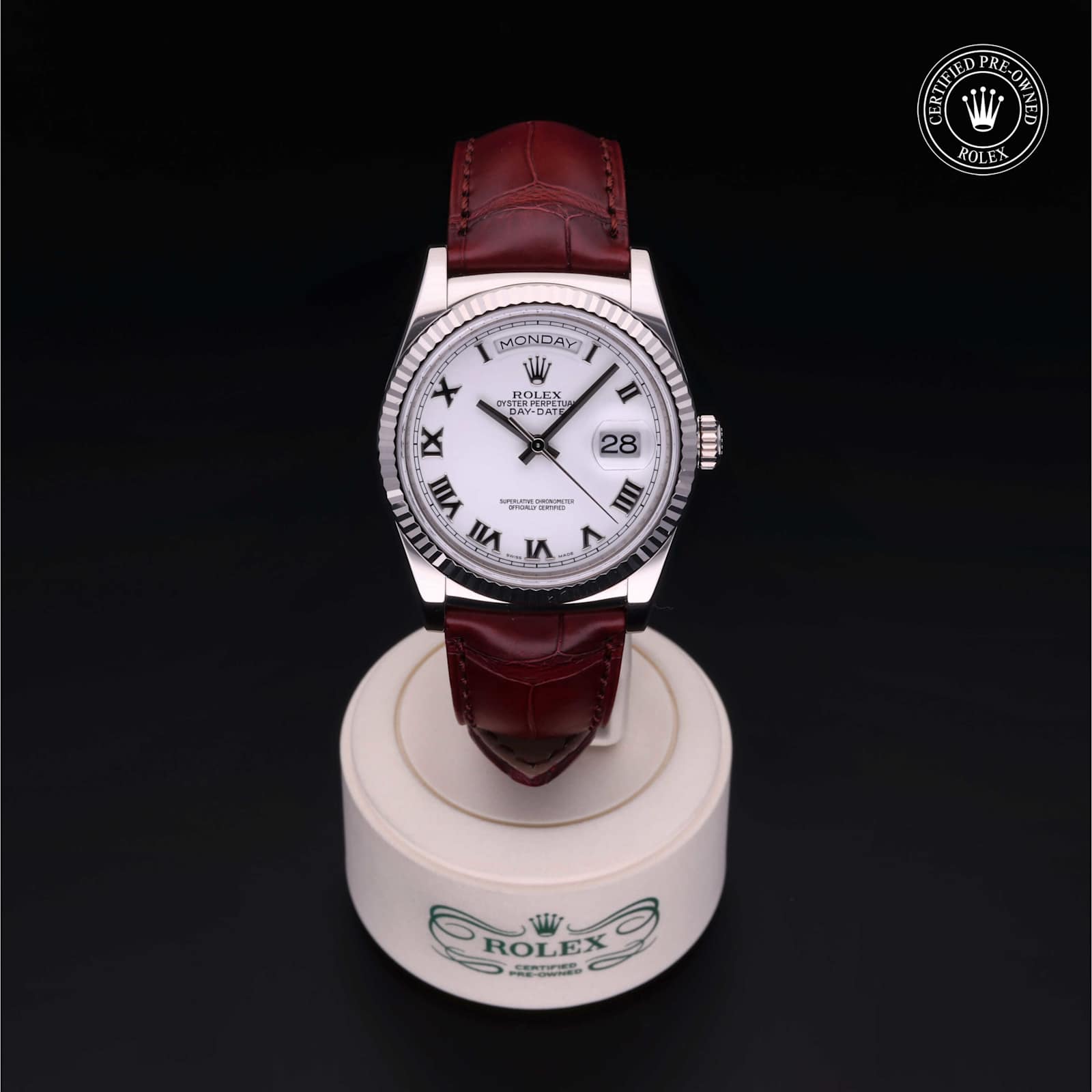 Rolex Day-Date in White Gold, 118139 - Bucherer