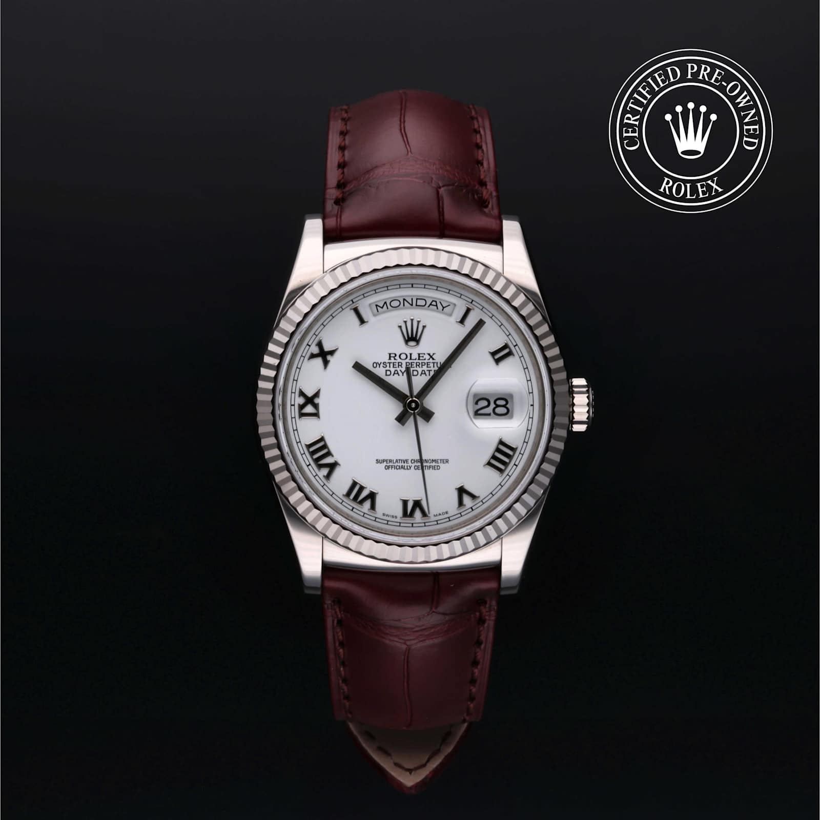 Rolex Day-Date in White Gold, 118139 - Bucherer
