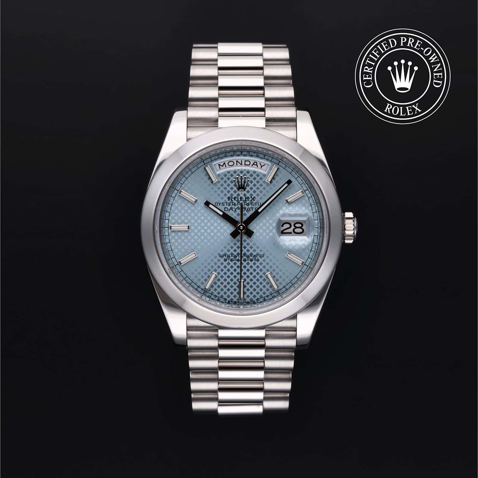Rolex Day-Date in Platinum, 228206 - Bucherer