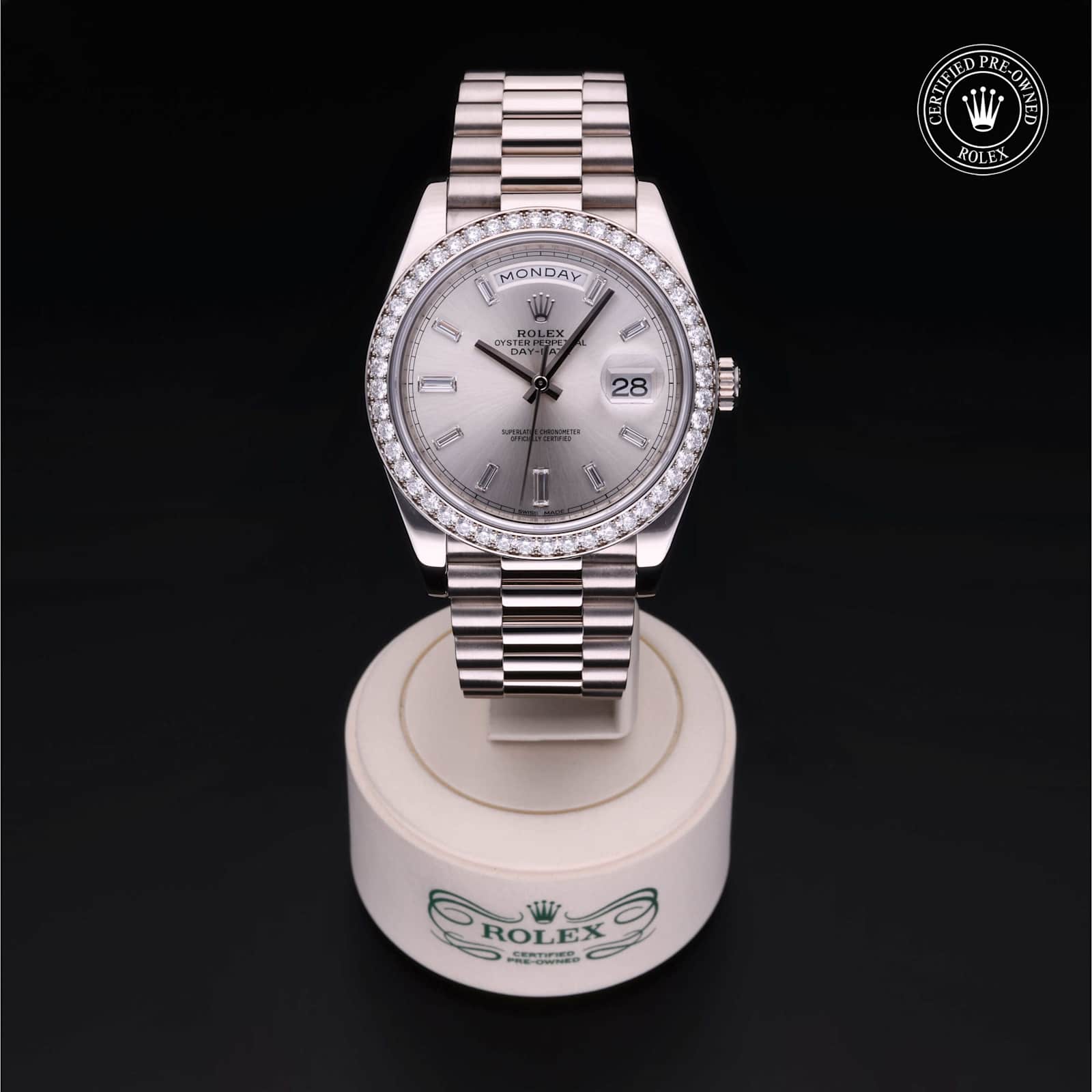 Rolex Day-Date in White Gold, 228349 - Bucherer