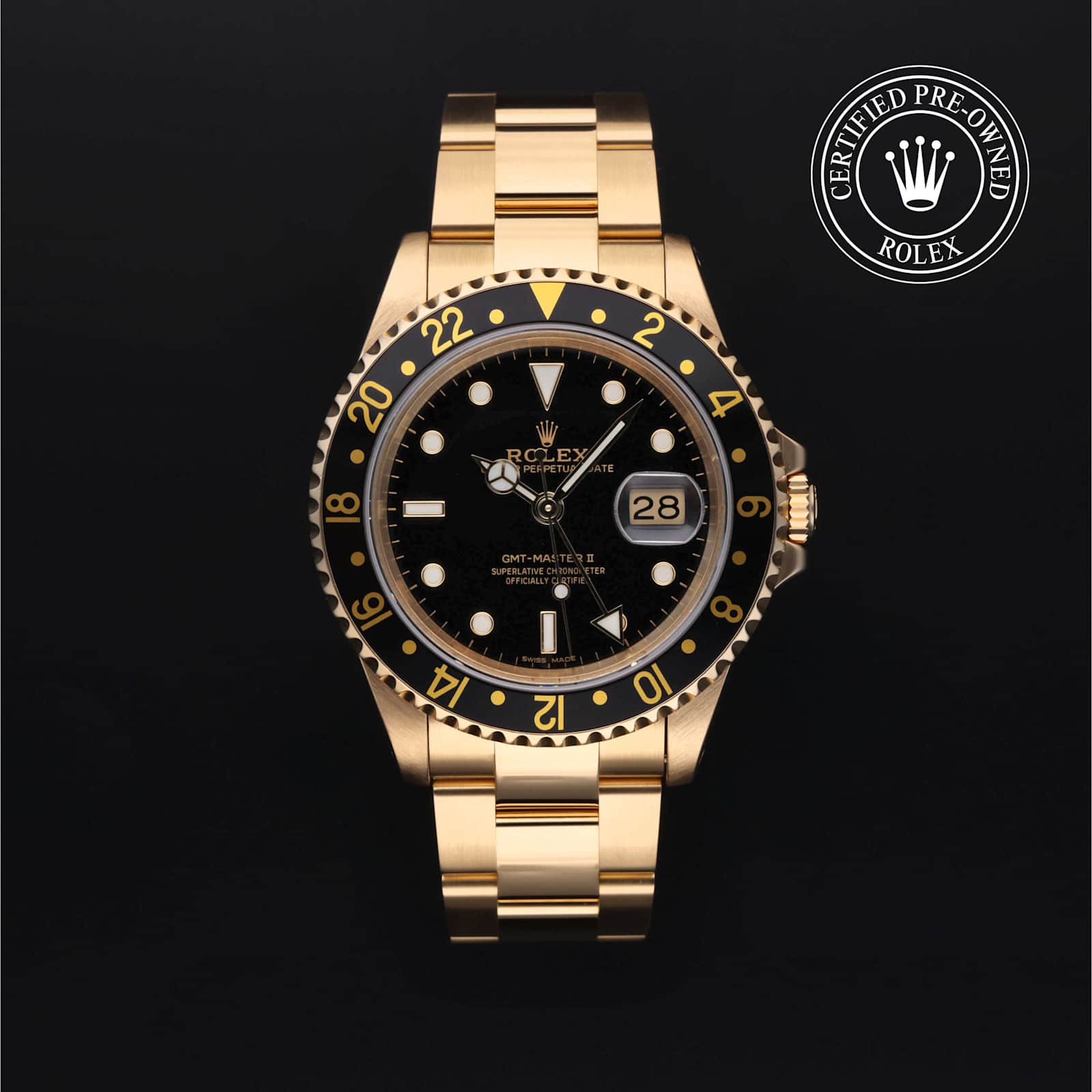 Rolex GMT-Master II in Yellow Gold, 16718 - Bucherer