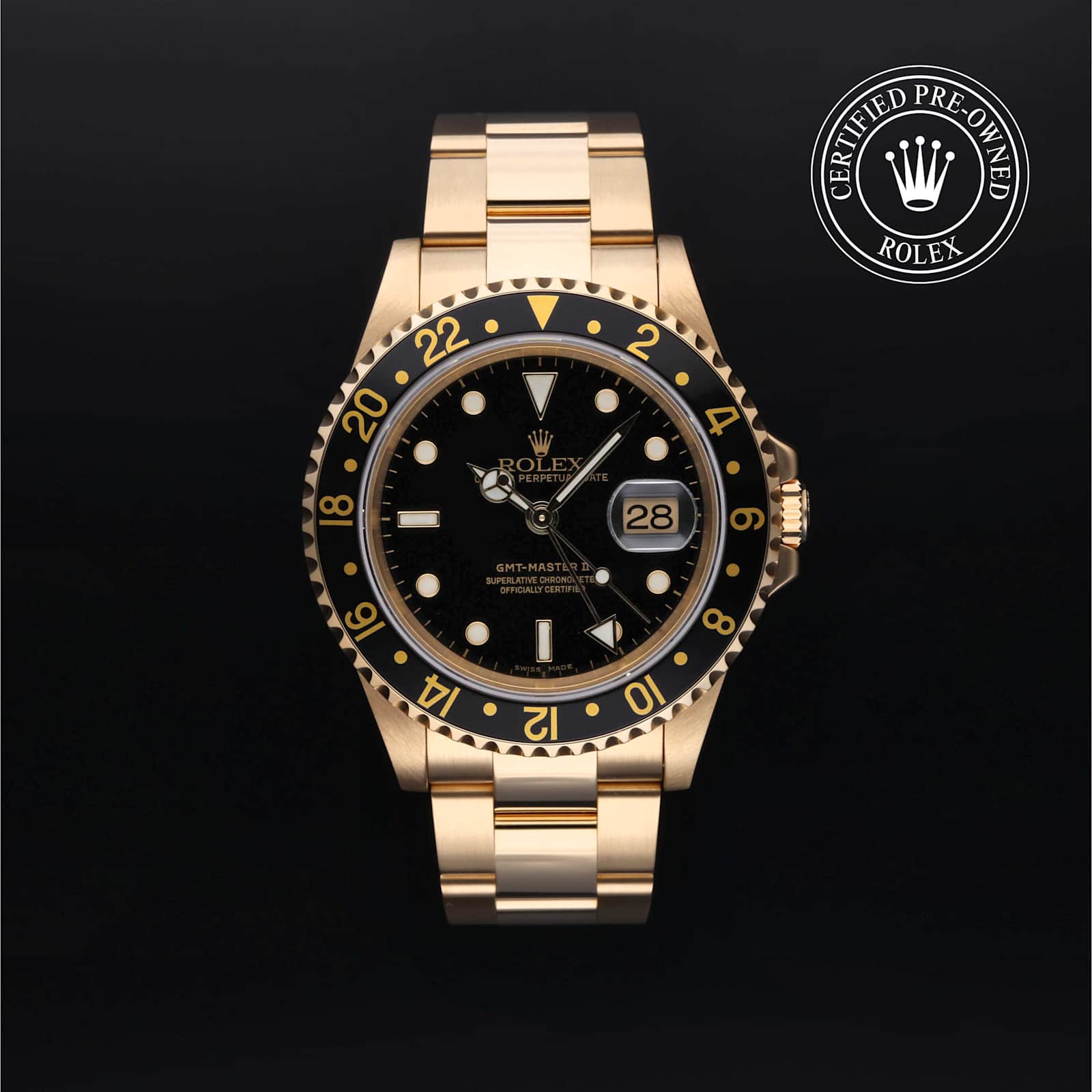 Rolex GMT-Master II in Yellow Gold, 16718 - Bucherer