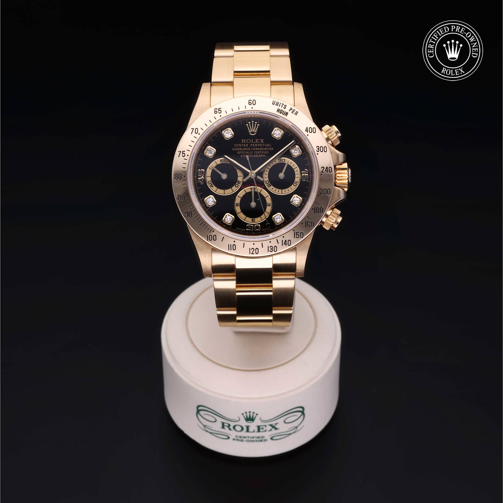 Rolex Cosmograph Daytona in Yellow Gold, 16528 - Bucherer
