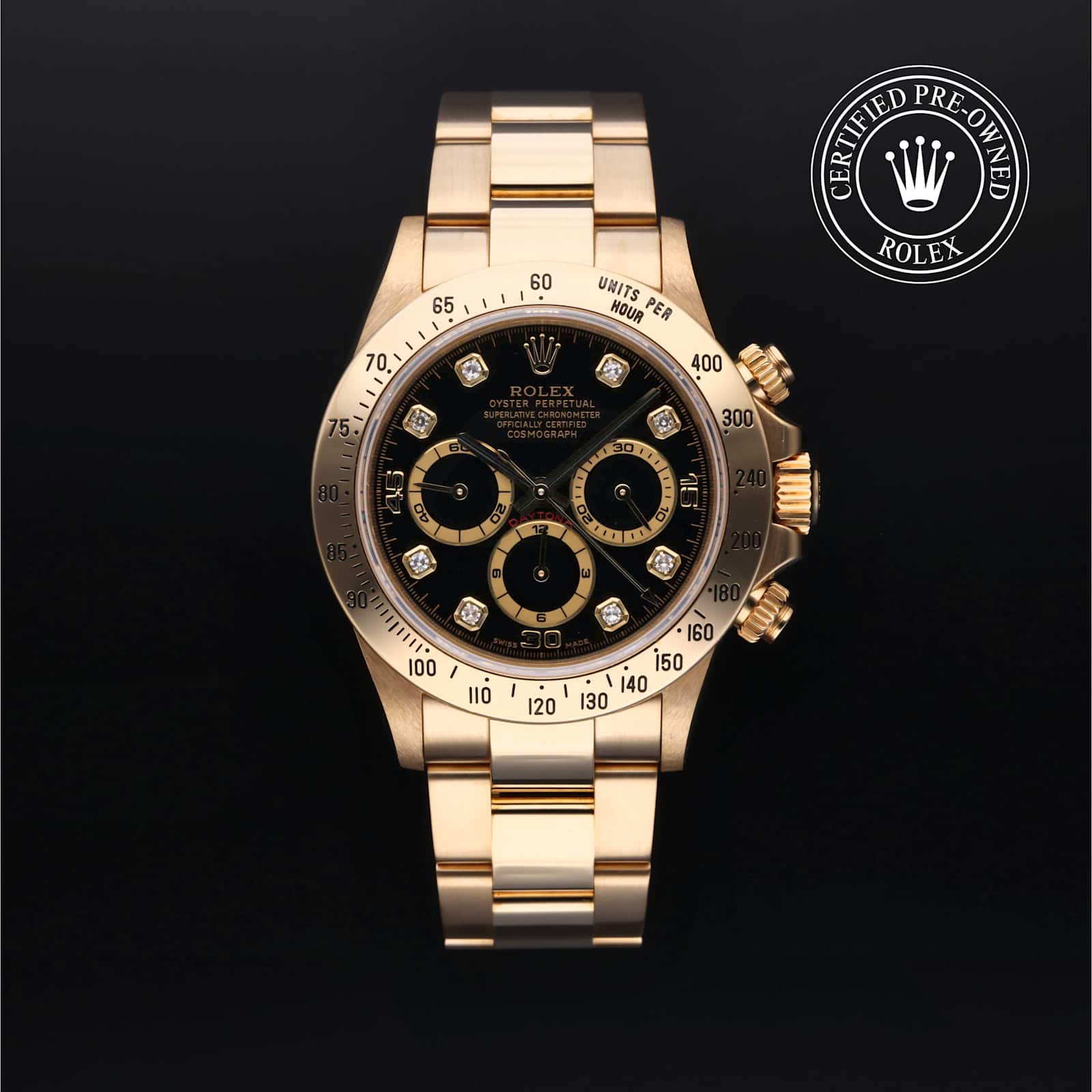 Rolex Cosmograph Daytona in Yellow Gold, 16528 - Bucherer