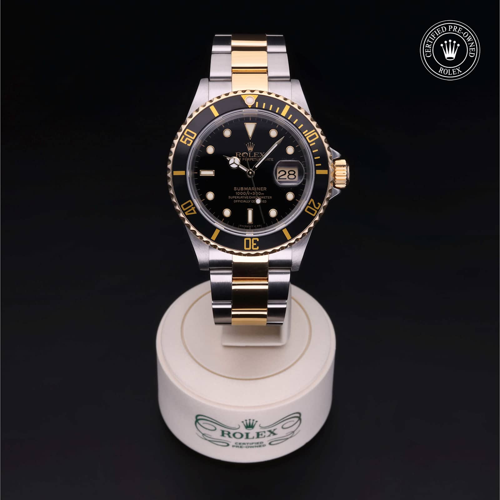 Rolex Submariner Date in Bicolor, 16613 - Bucherer