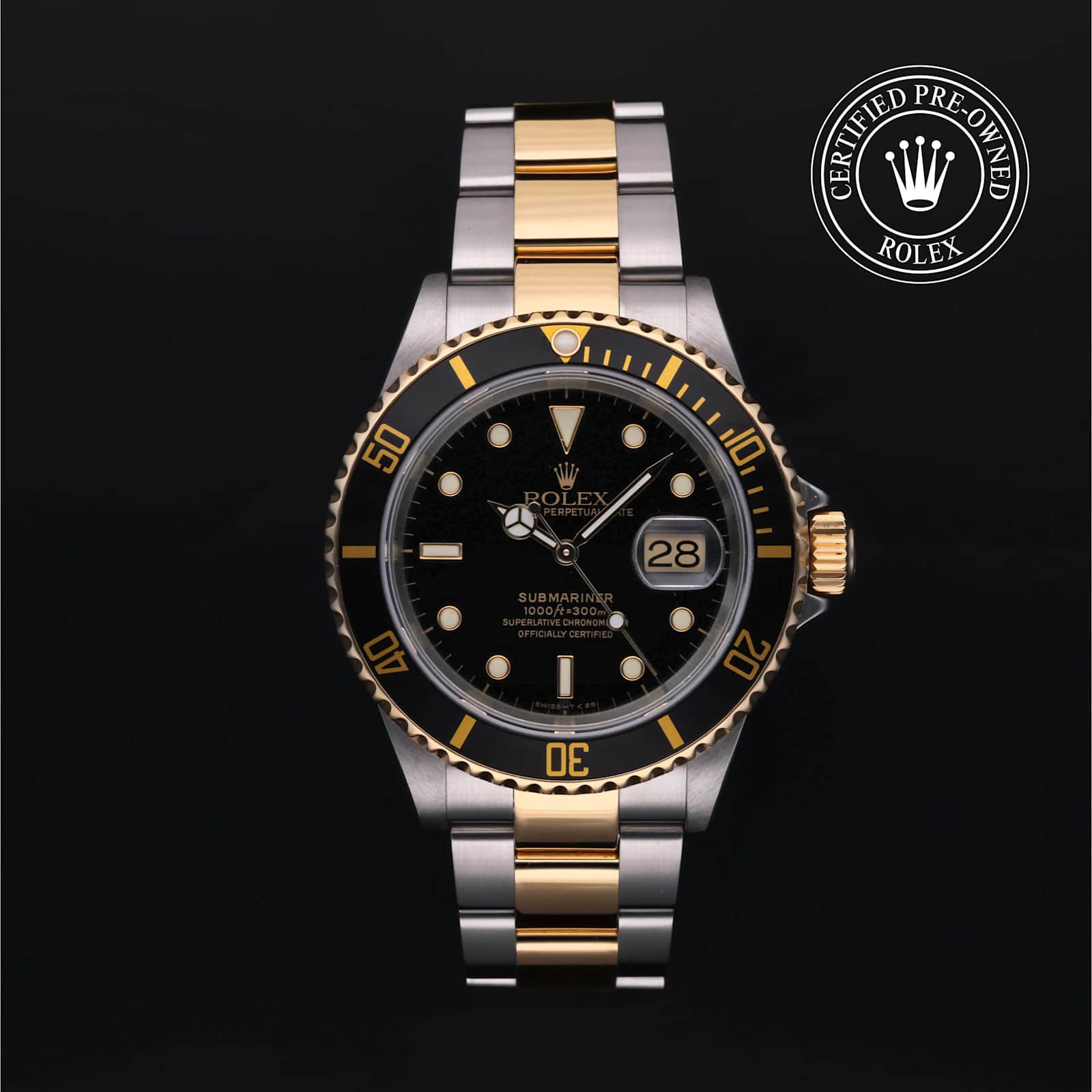 Rolex Submariner Date in Bicolor, 16613 - Bucherer