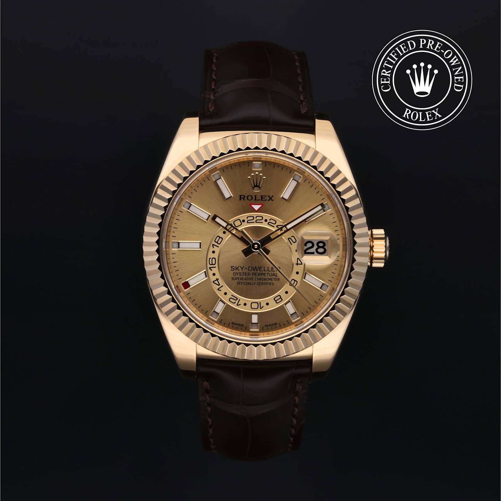 Rolex Sky-Dweller in Yellow Gold, 326138 - Bucherer