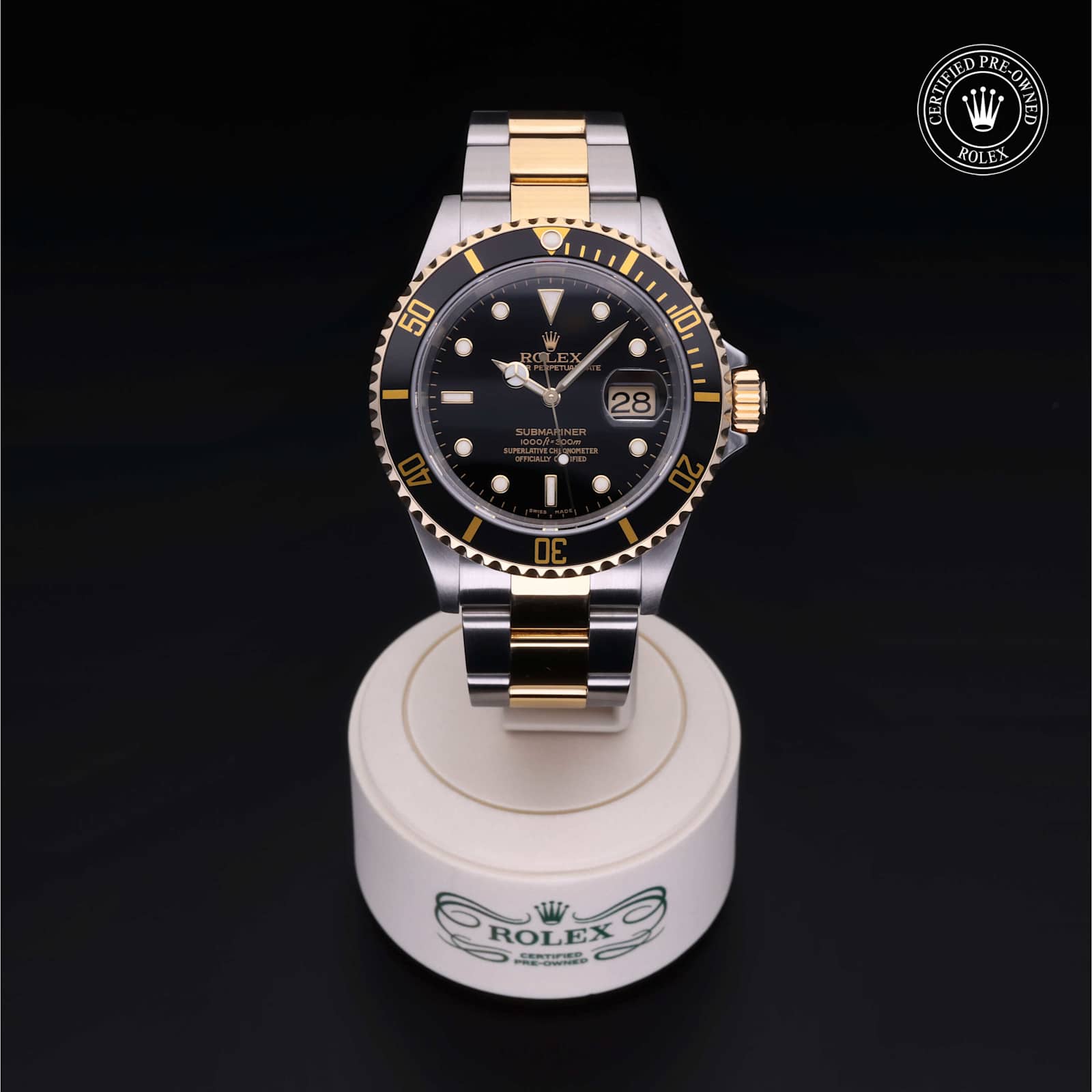 Rolex Submariner Date in Bicolor, 16613 - Bucherer