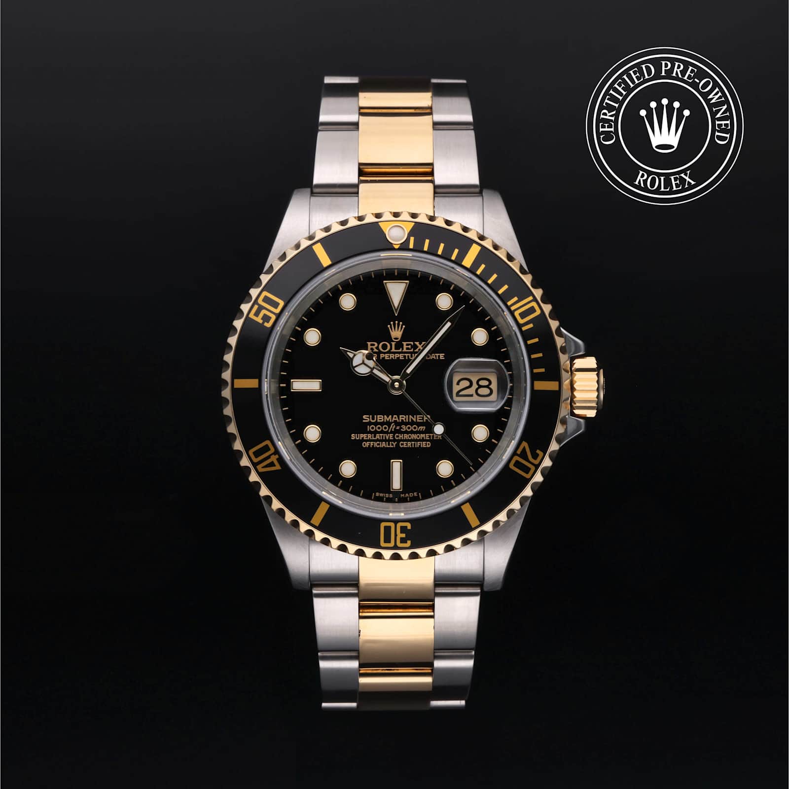Rolex Submariner Date in Bicolor, 16613 - Bucherer