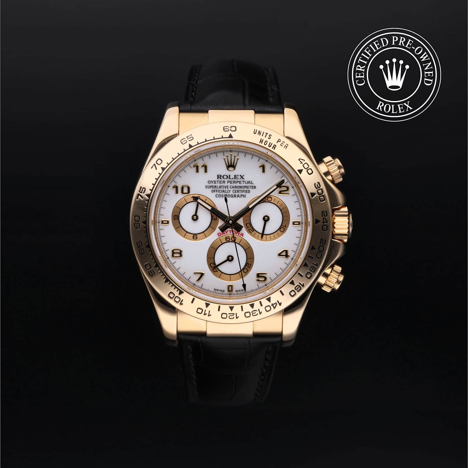 Rolex Cosmograph Daytona in Yellow Gold, 116518 - Bucherer
