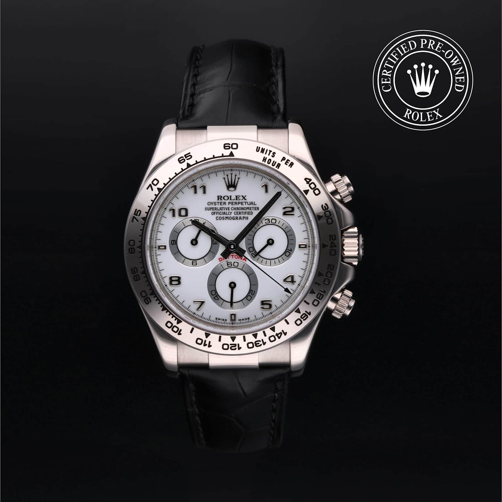 Rolex Cosmograph Daytona in White Gold, 116519 - Bucherer