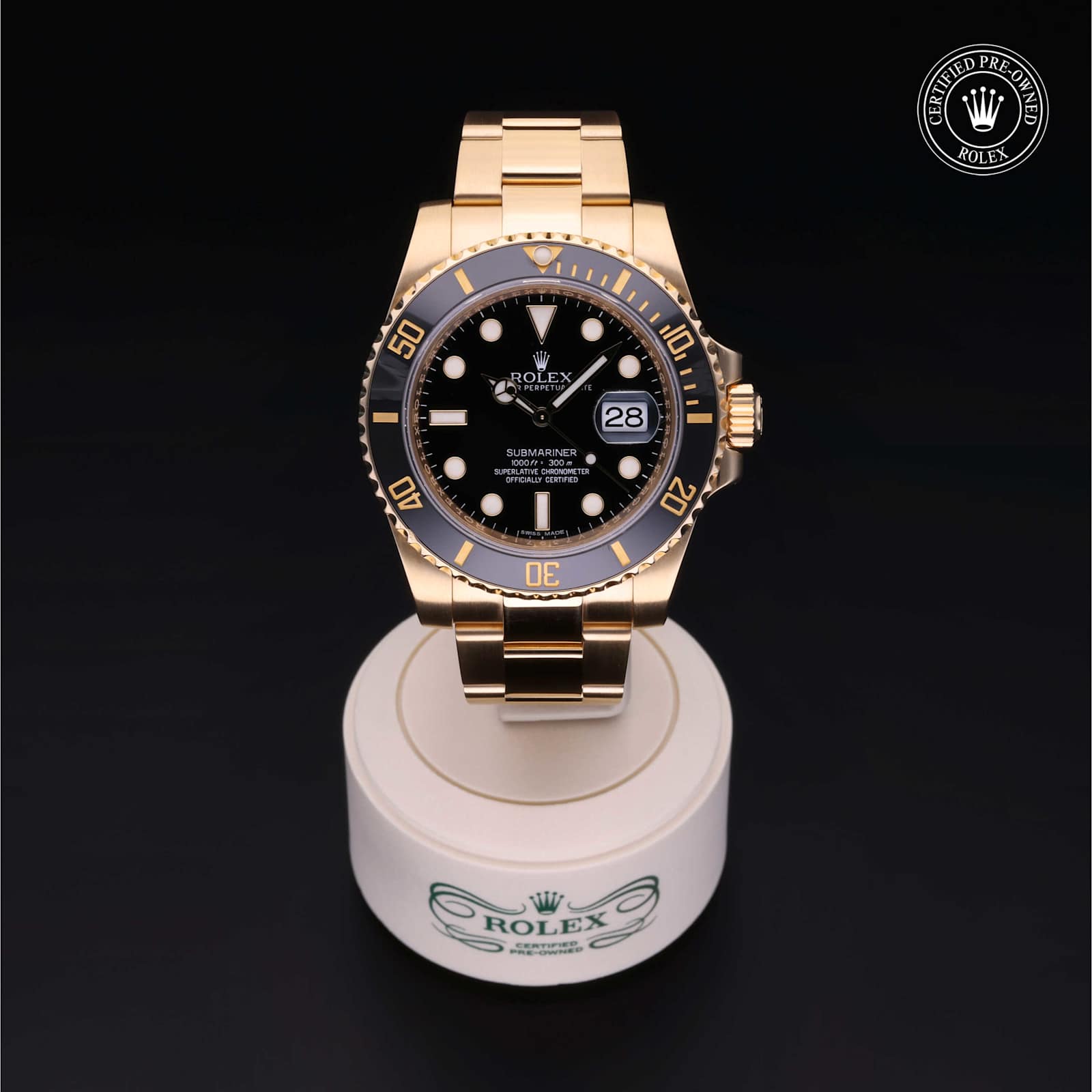 Rolex Submariner Date in Yellow Gold, 116618 - Bucherer
