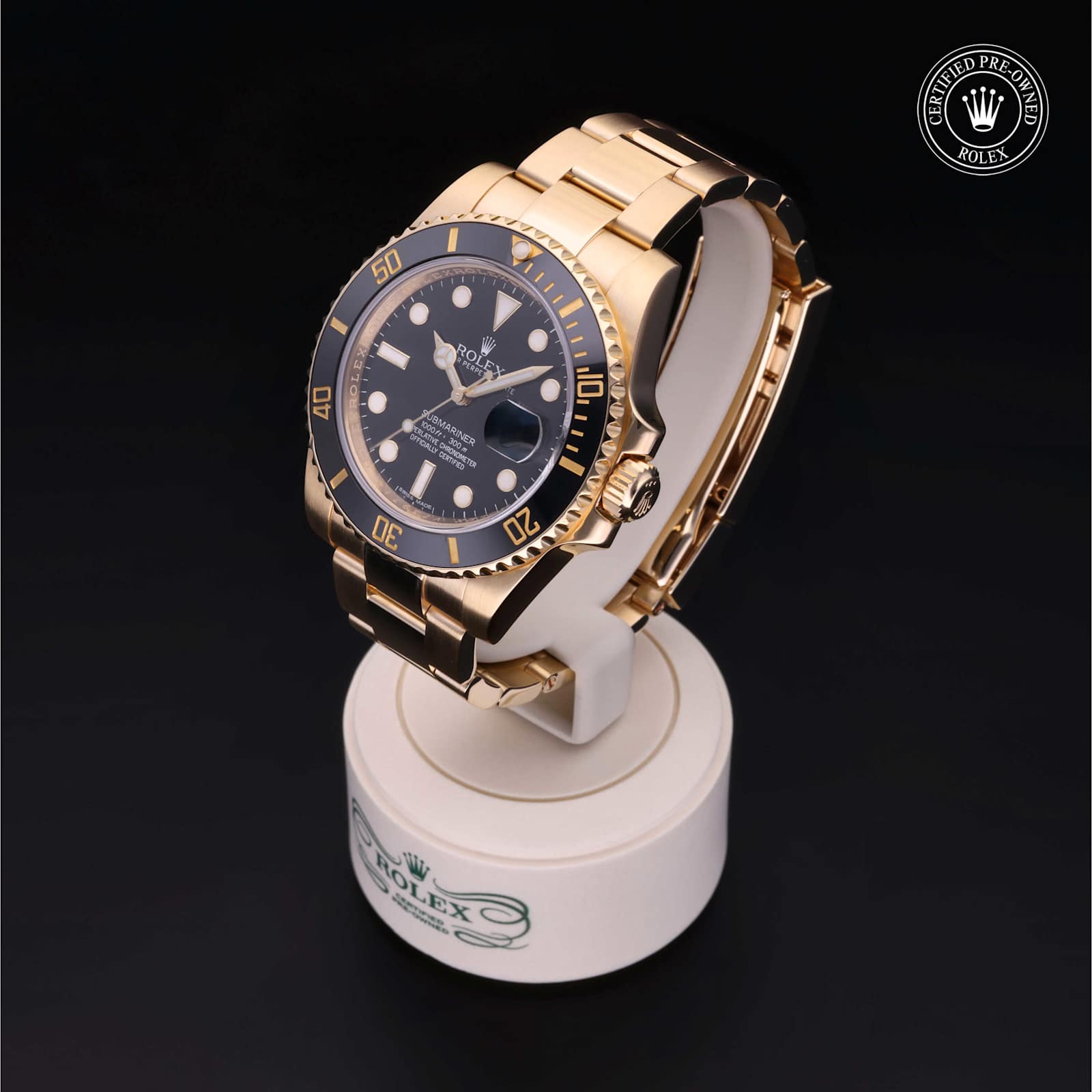 Rolex Submariner Date in Yellow Gold, 116618 - Bucherer