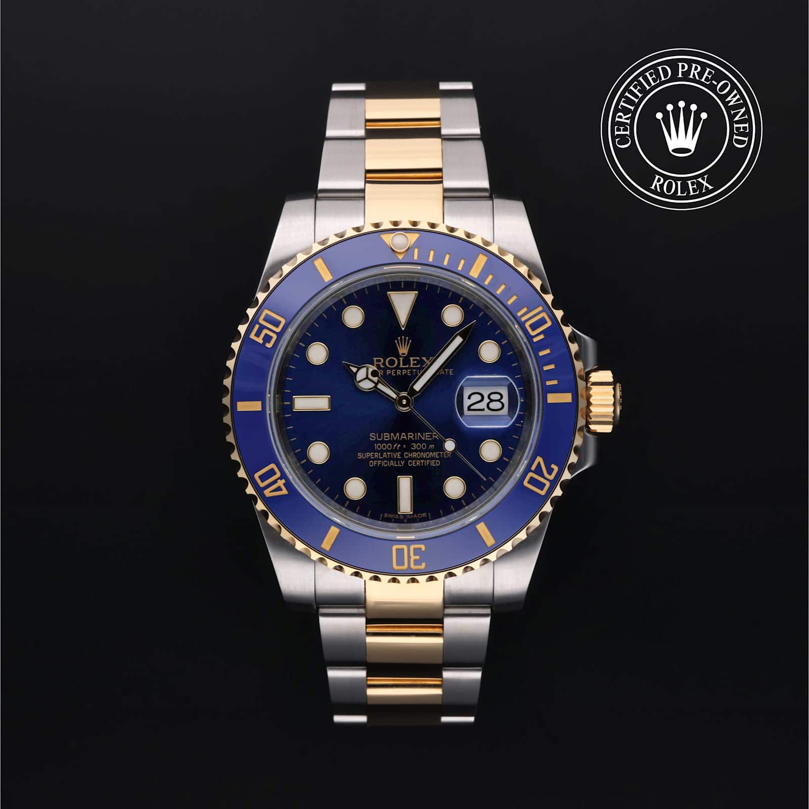 Rolex Submariner Date in Bicolor, 116613 - Bucherer