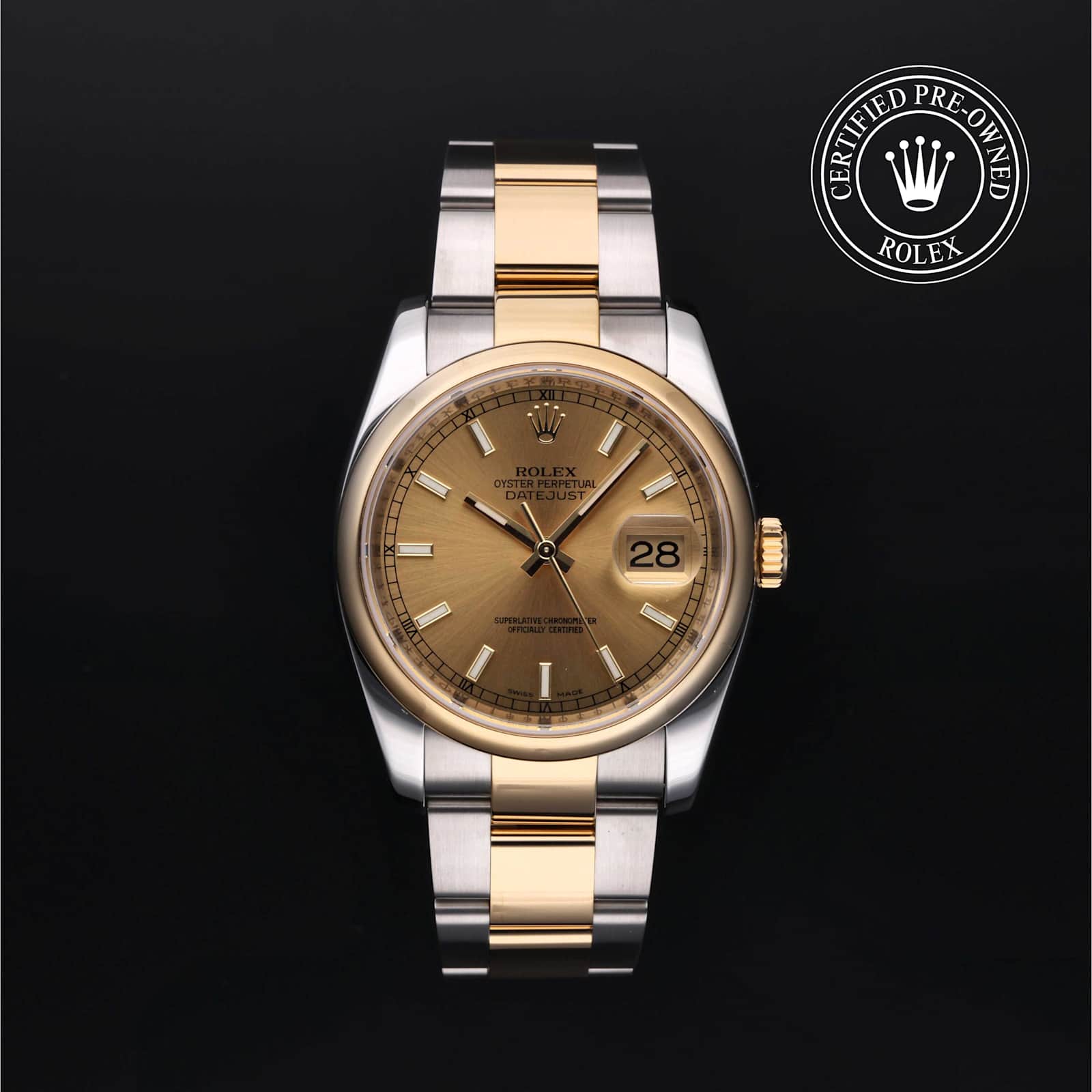 Rolex Datejust in Bicolor, 116203 - Bucherer