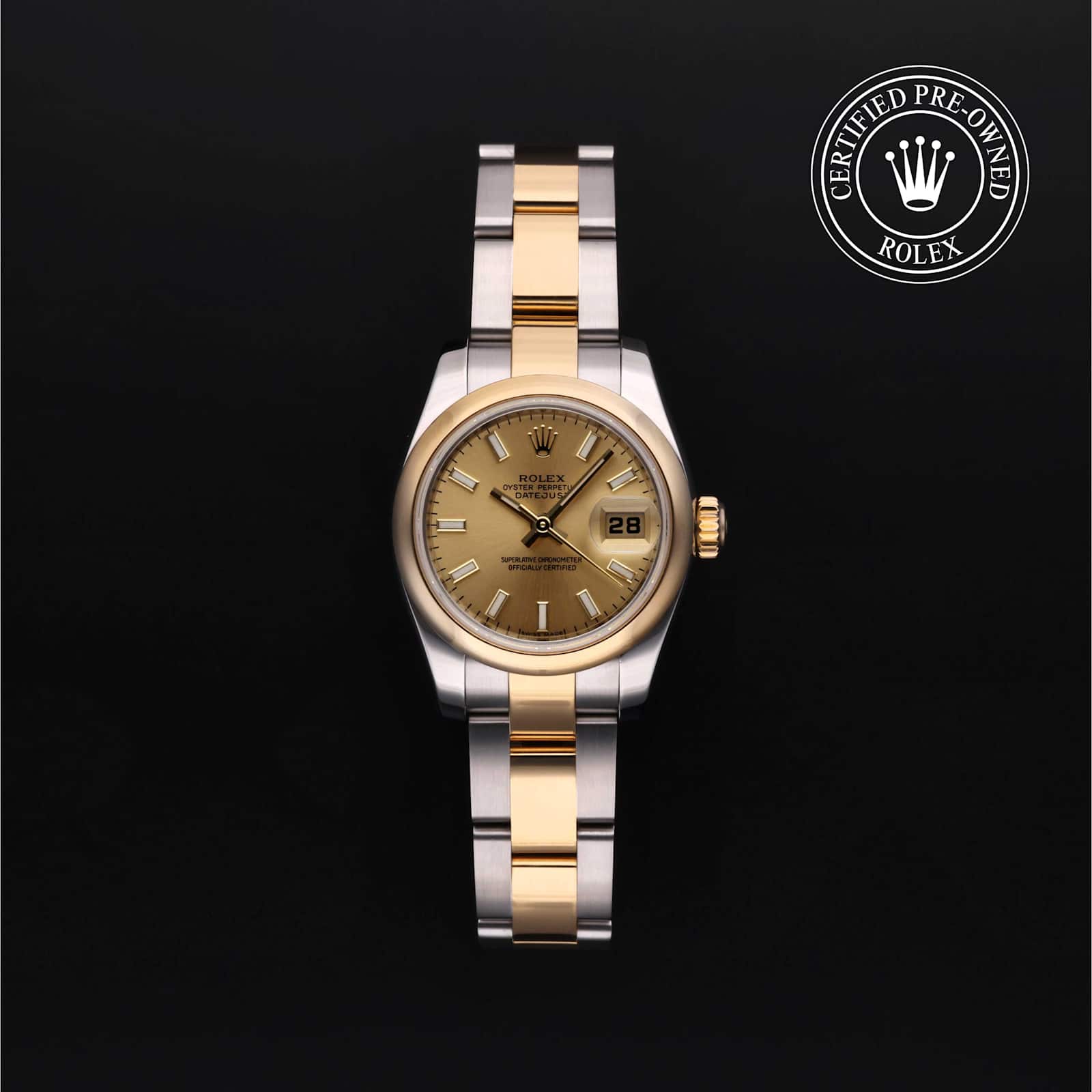 Rolex Datejust in Bicolor, 179163 - Bucherer