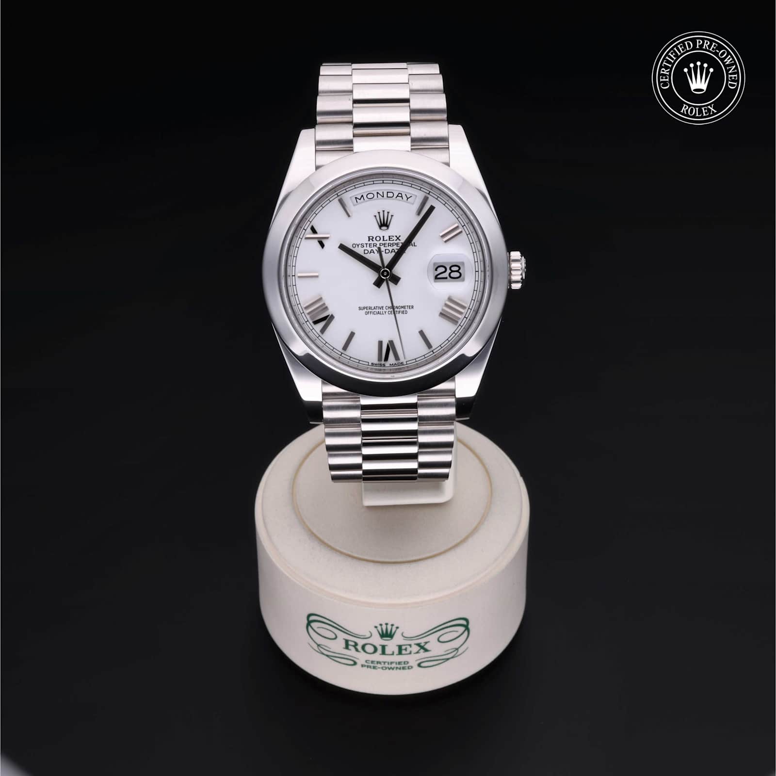 Rolex Day-Date in Platinum, 228206 - Bucherer
