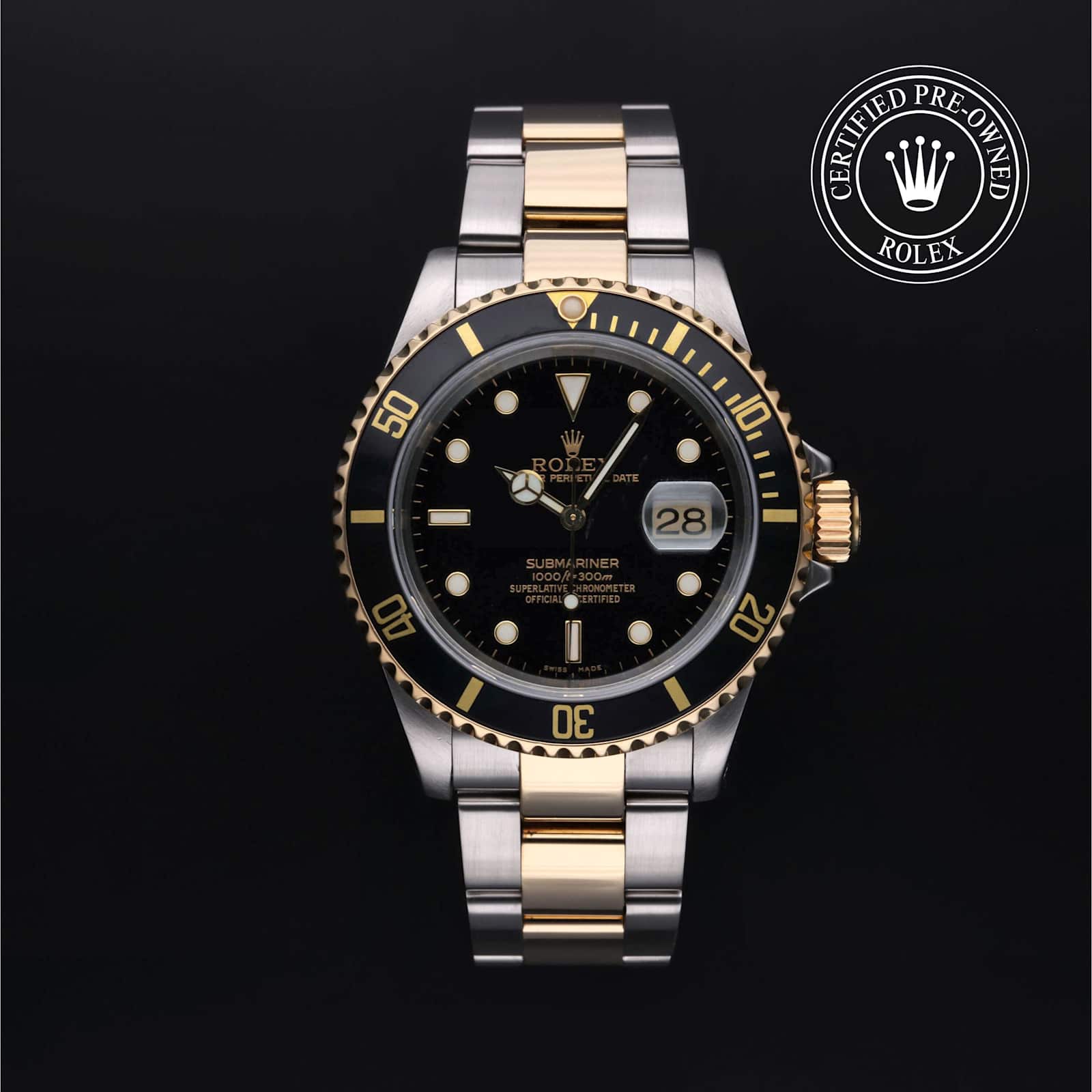 Rolex Submariner Date in Bicolor, 16613 - Bucherer