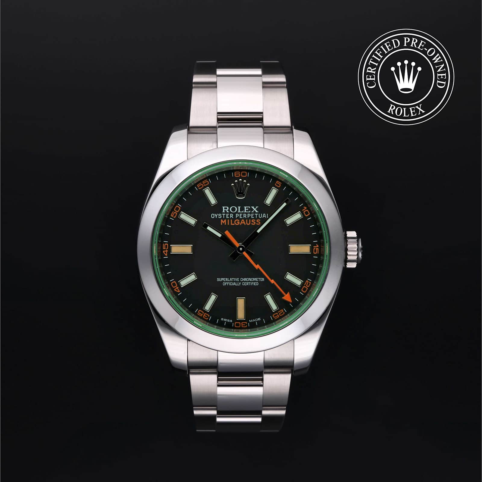 Rolex Milgauss in Steel, 116400 - Bucherer