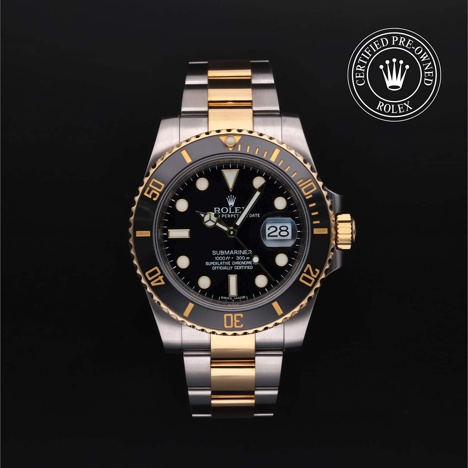 Rolex Submariner Date in Bicolor, 116613 - Bucherer