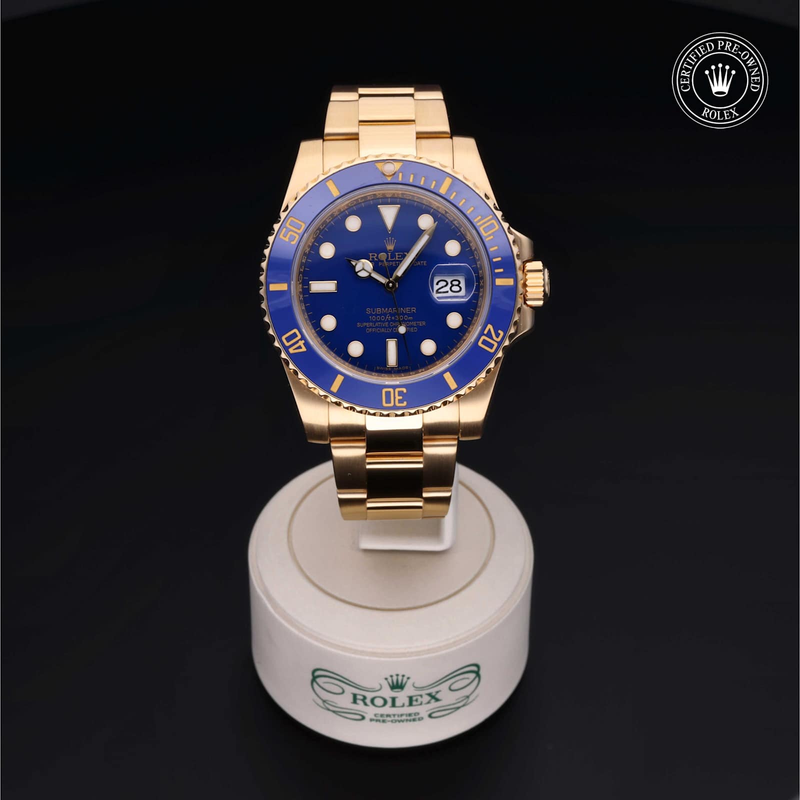Rolex Submariner Date in Yellow Gold, 116618 - Bucherer