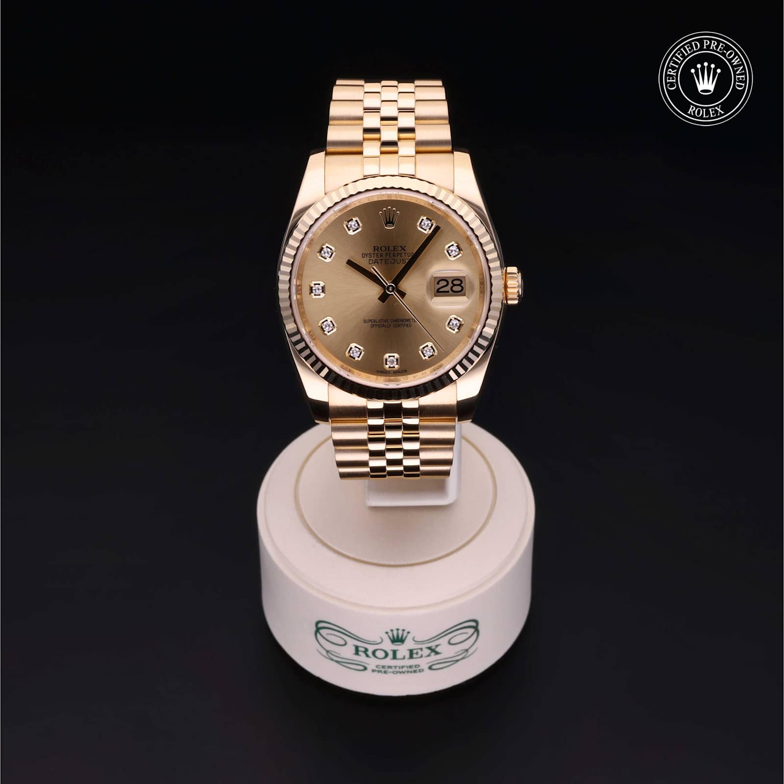Rolex Datejust in Yellow Gold, 116238 - Bucherer