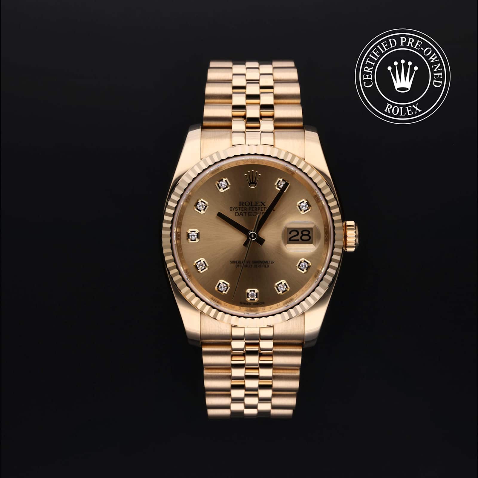 Rolex Datejust in Yellow Gold, 116238 - Bucherer