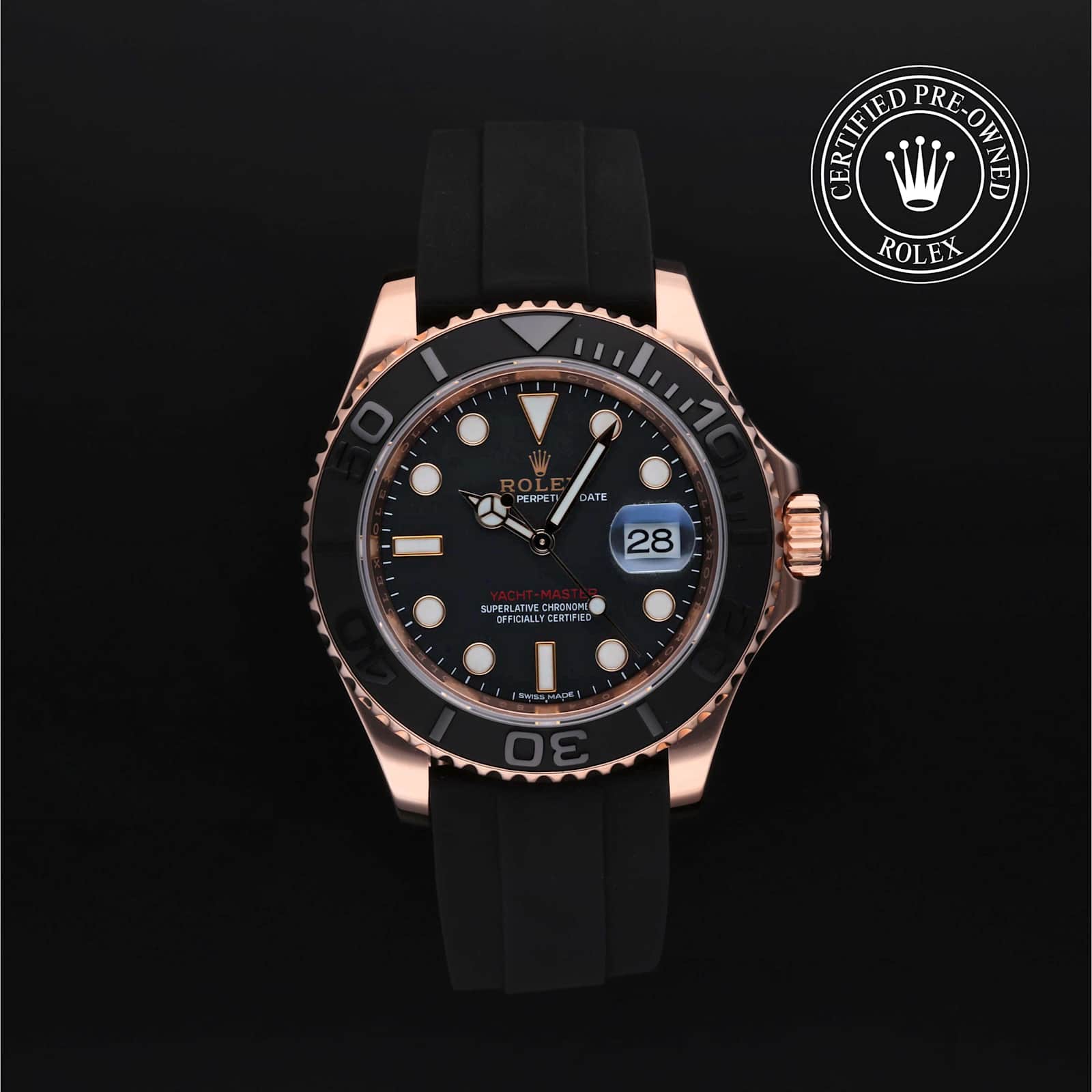 Rolex Yacht-Master in Rose Gold, 116655 - Bucherer