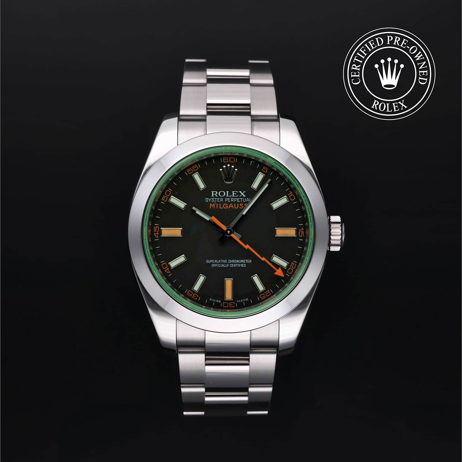 Rolex Milgauss in Steel, 116400 - Bucherer