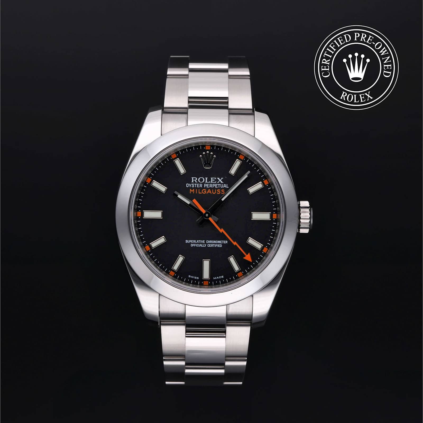 Rolex Milgauss in Steel, 116400 - Bucherer