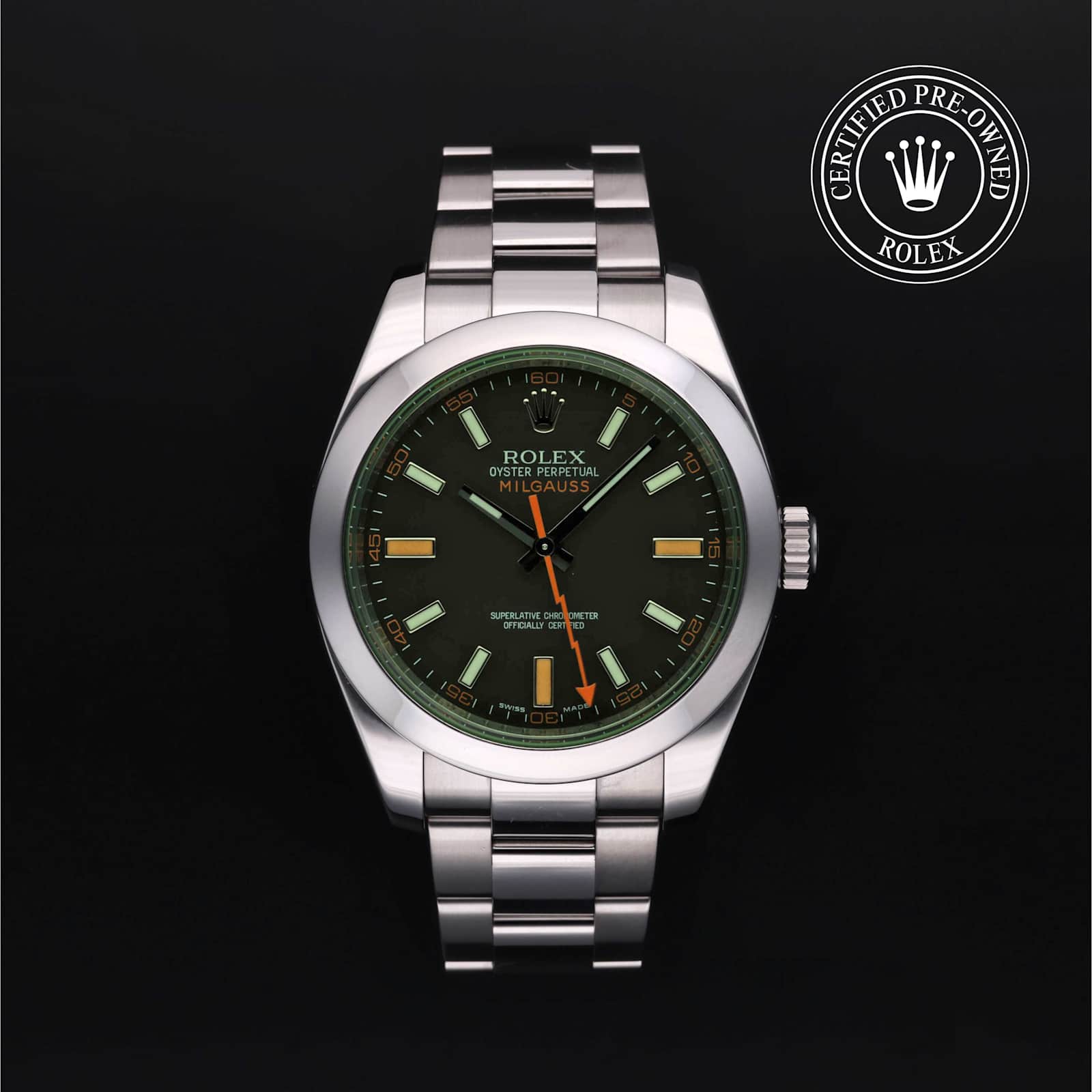Rolex Milgauss in Steel, 116400 - Bucherer