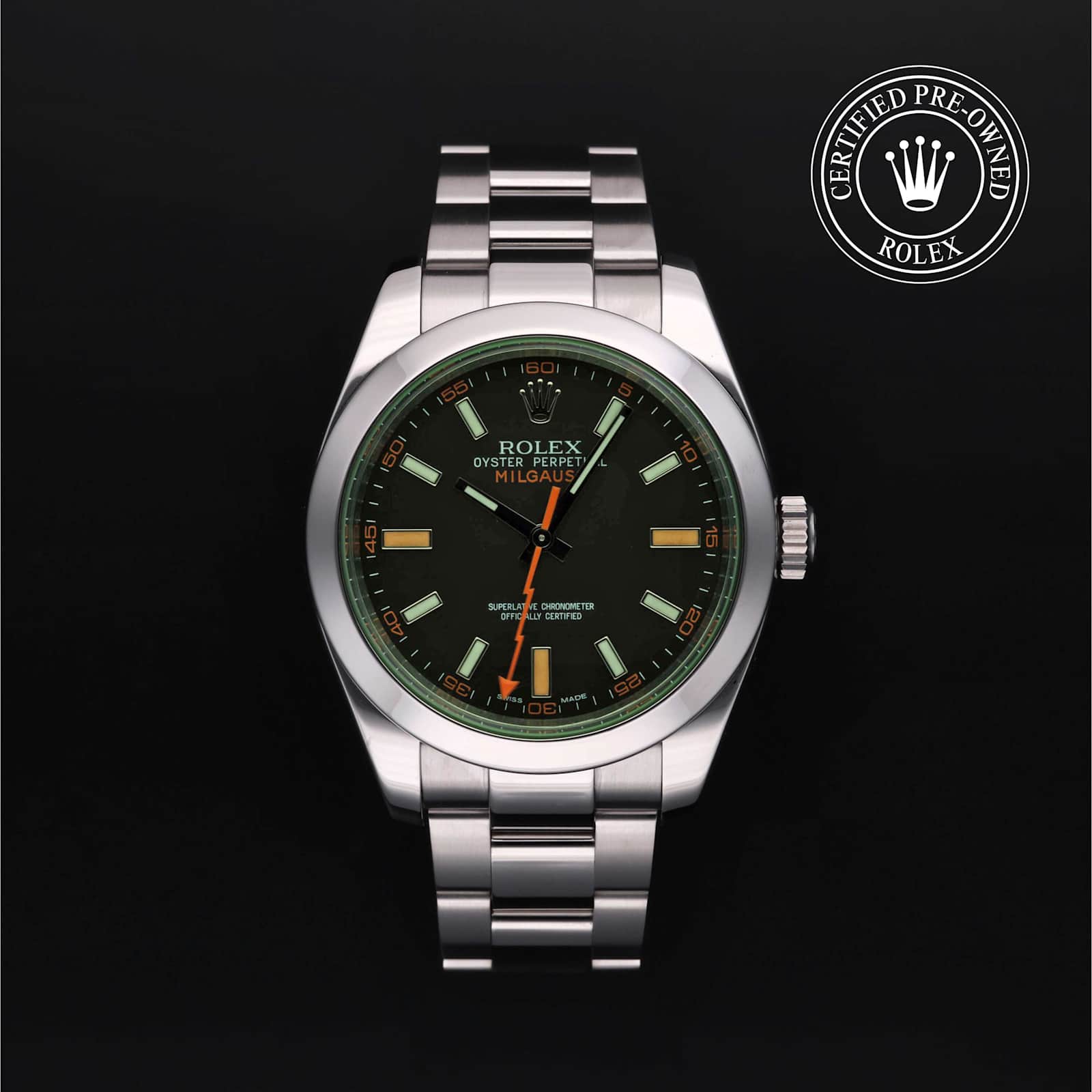 Rolex Milgauss in Steel, 116400 - Bucherer