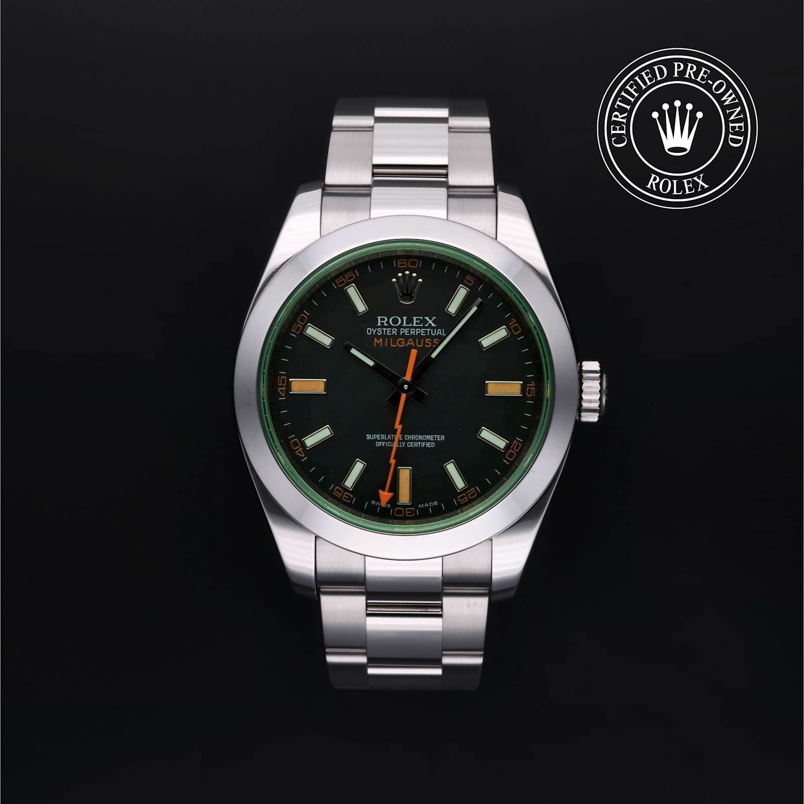 Rolex Milgauss in Steel, 116400 - Bucherer