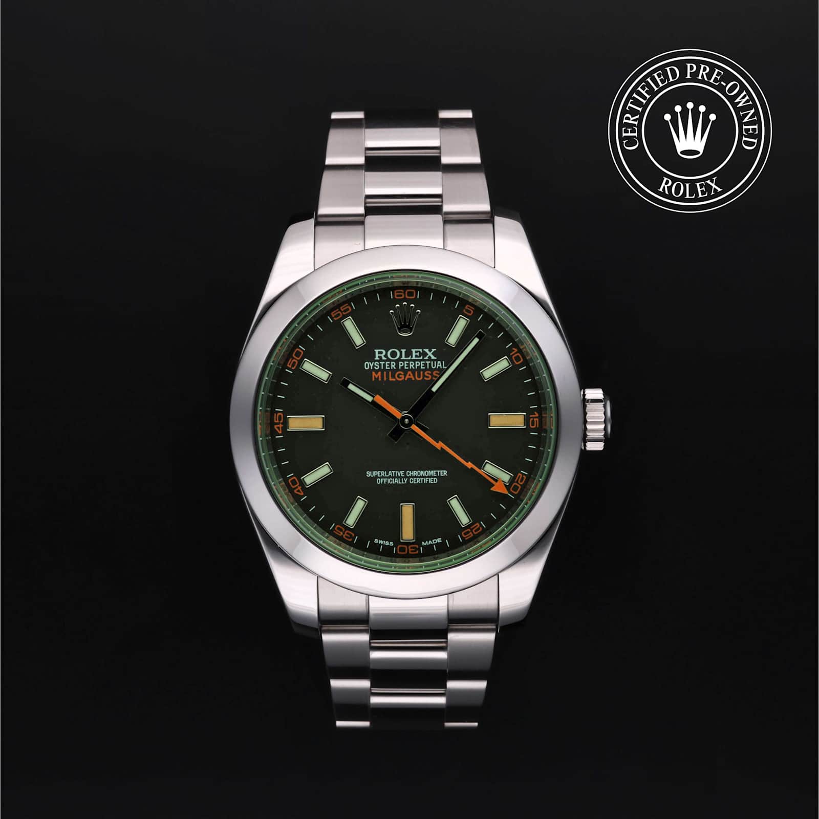 Rolex Milgauss in Steel, 116400 - Bucherer