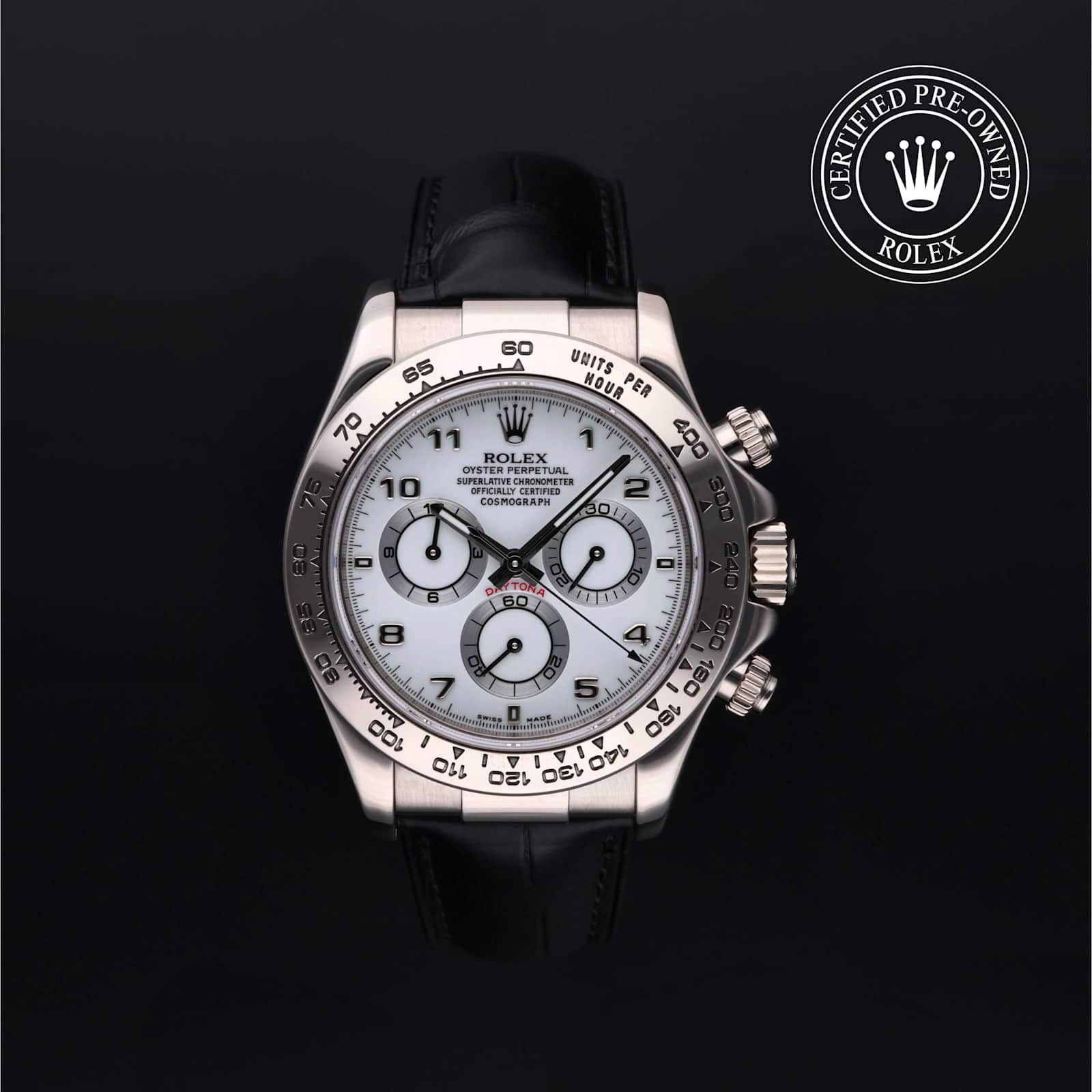 Rolex Cosmograph Daytona in White Gold, 116519 - Bucherer