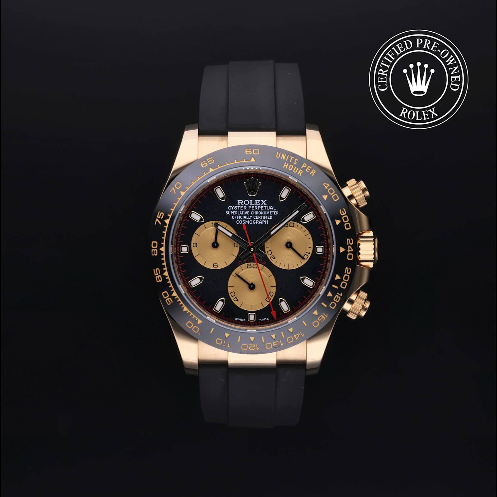 Rolex Cosmograph Daytona in Yellow Gold, 116518 - Bucherer