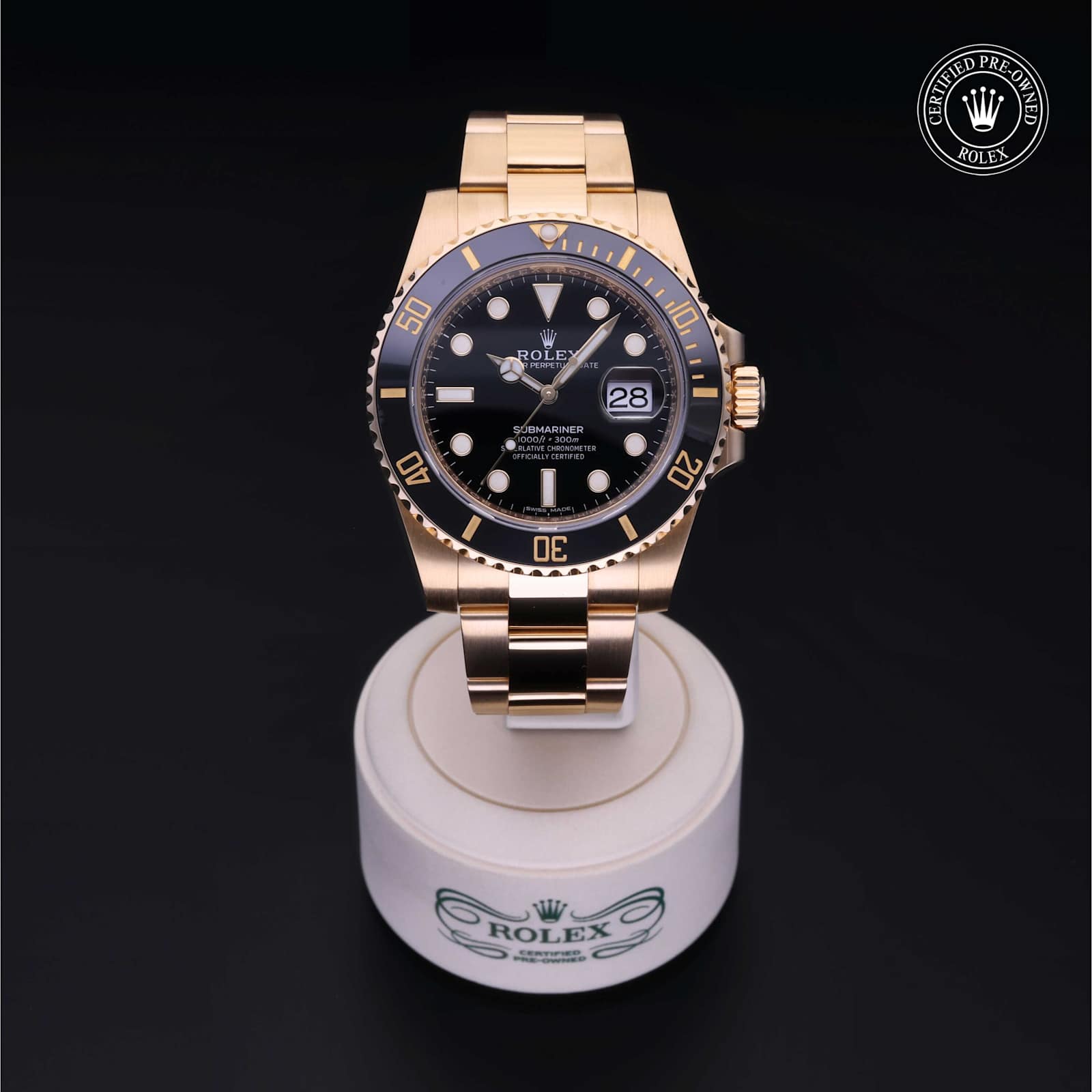 Rolex Submariner Date in Yellow Gold, 116618 - Bucherer