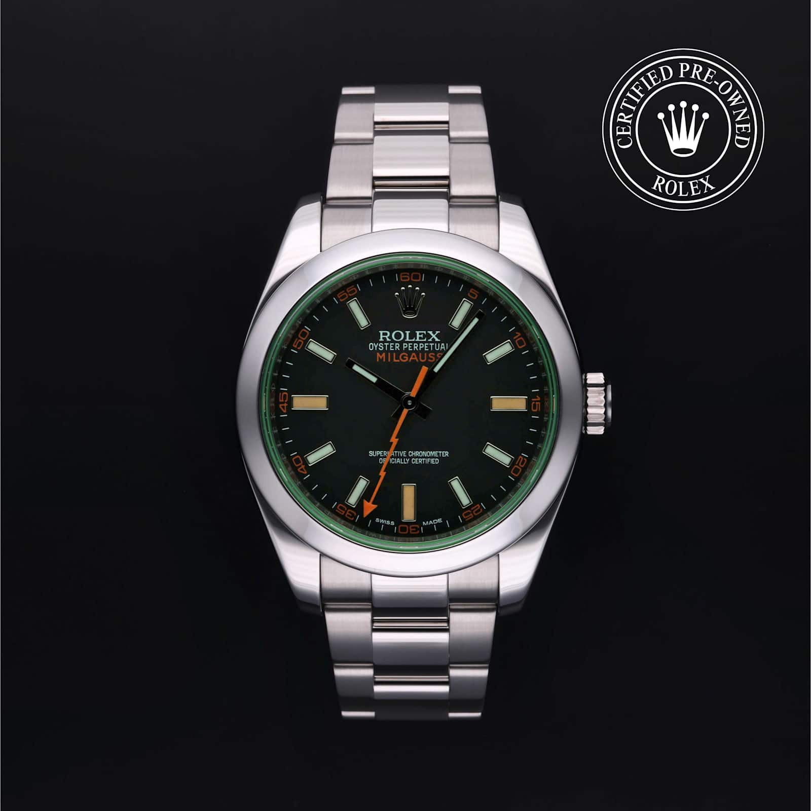 Rolex Milgauss in Steel, 116400 - Bucherer
