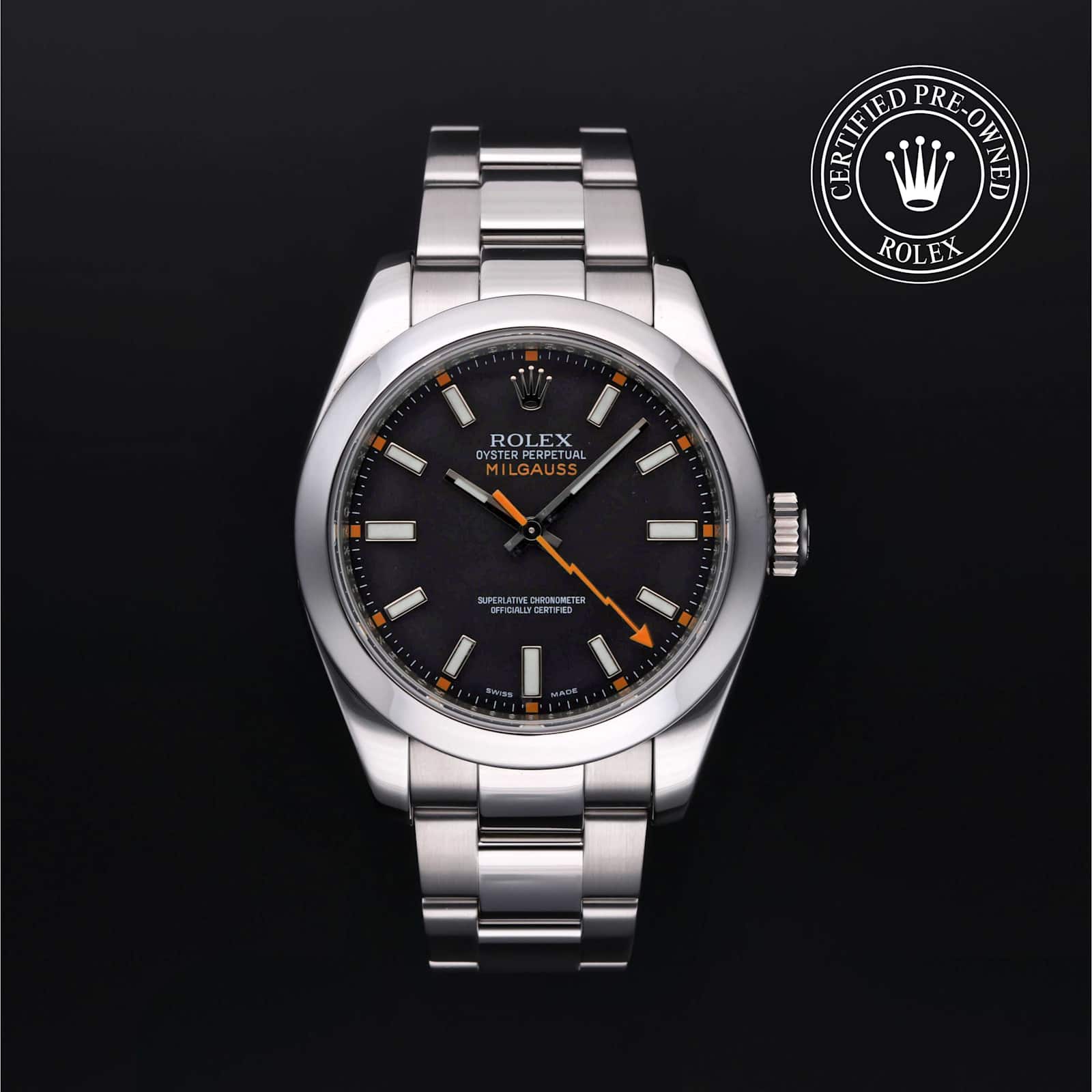 Rolex Milgauss in Steel, 116400 - Bucherer