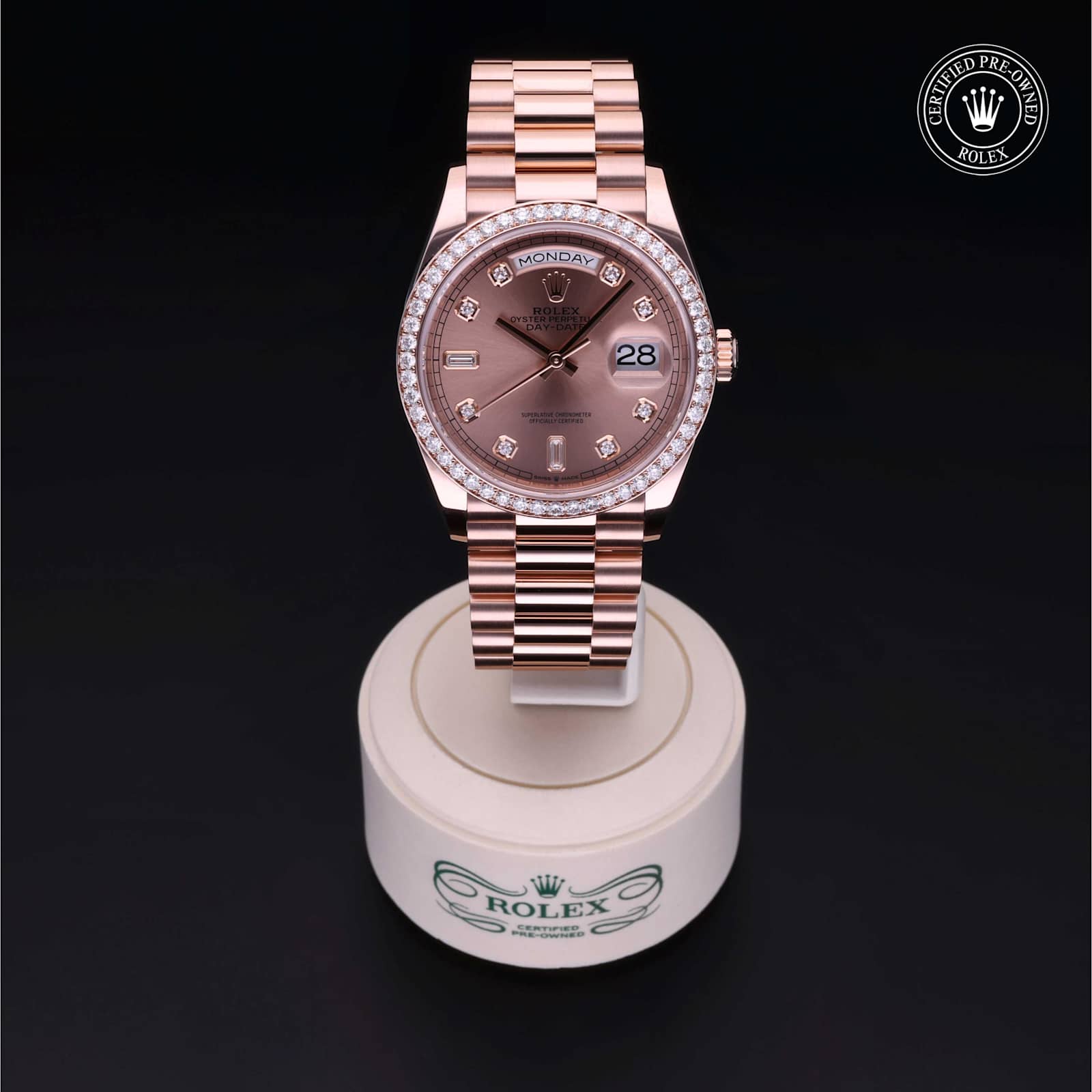 Rolex Day-Date in Rose Gold, 128345 - Bucherer